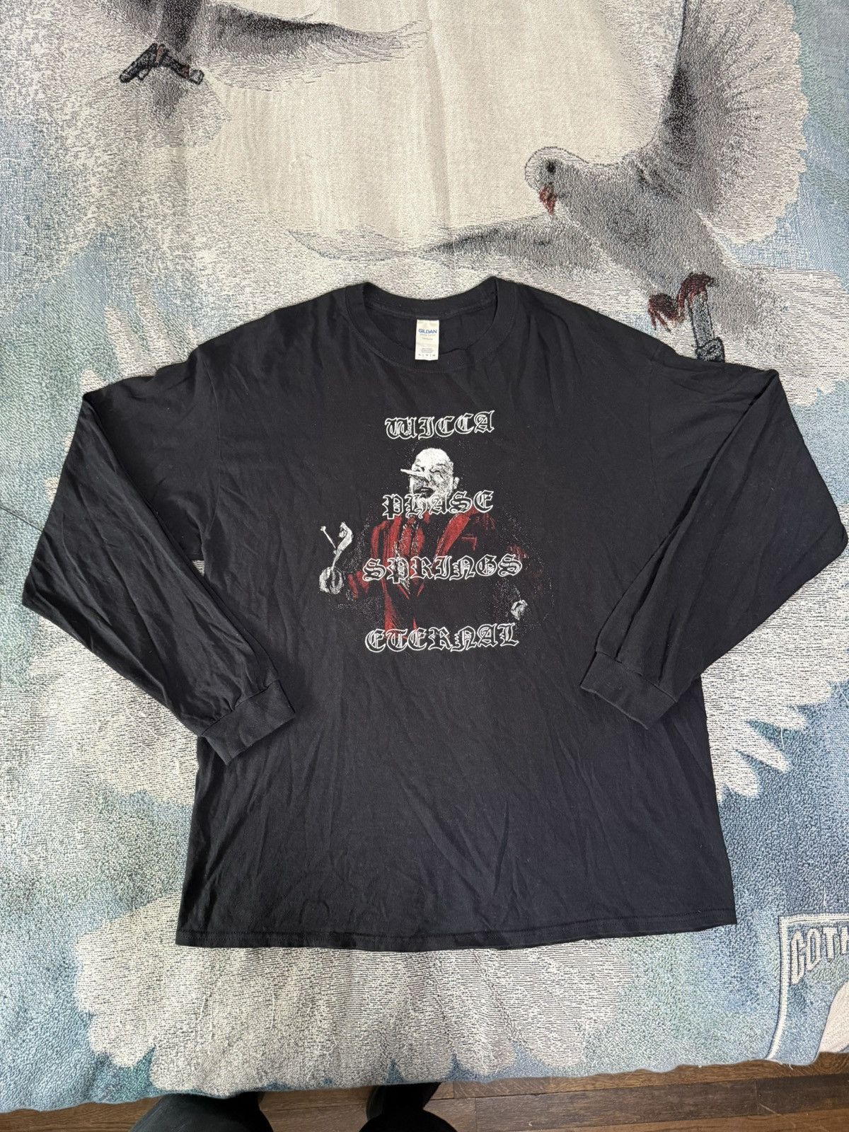 GOTHBOICLIQUE Wicca Phase Springs Eternal Jumping Man Longsleeve Size US XL / EU 56 / 4 - 1 Thumbnail