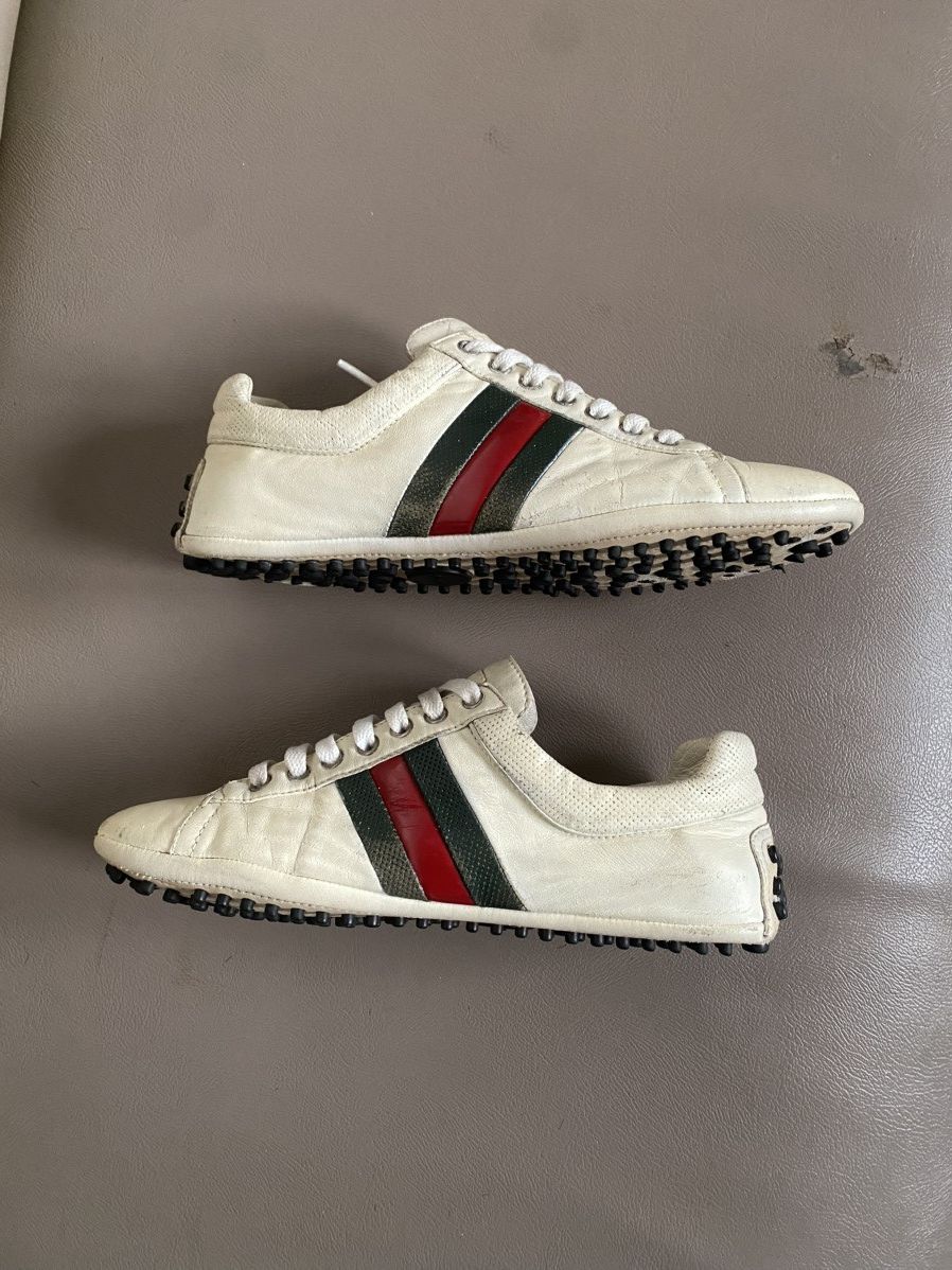 Gucci Gucci low trainers leather Size US 7.5 / EU 40-41 - 4 Thumbnail