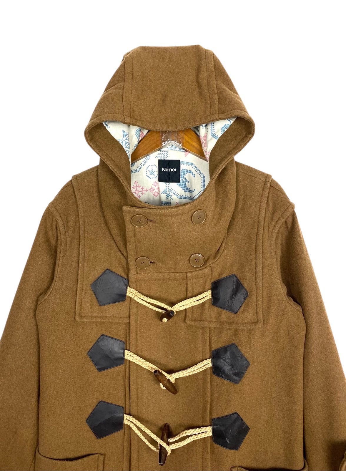 Issey Miyake Rare‼️ Ne-net Issey Miyake Wool Duffle Coat Size US M / EU 48-50 / 2 - 4 Thumbnail