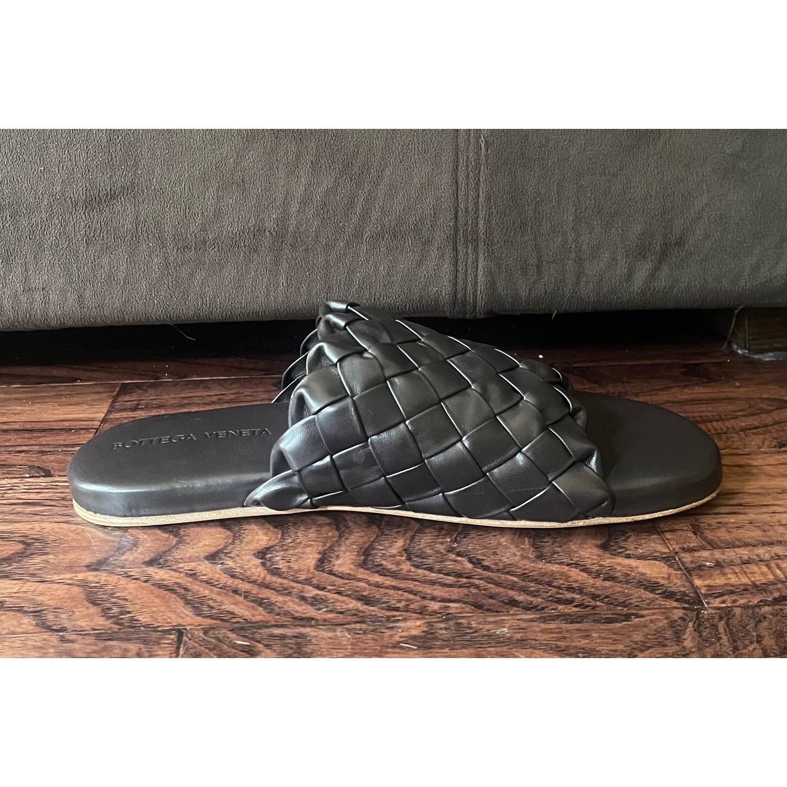 Bottega Veneta $1195 NIB Bottega Brown Veneta Weave Cassette  display picture 2