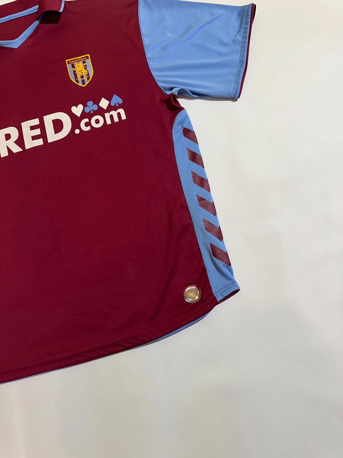 Hummel Hummel Aston Villa 200607 home Football Jersey Soccer Jersey Size US XL / EU 56 / 4 - 3 Thumbnail