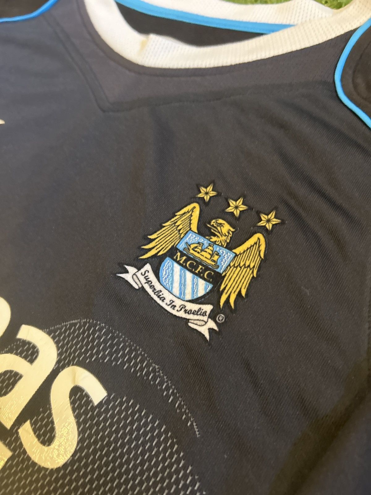 Reebok 06/07 Manchester City Away Shirt Size US L / EU 52-54 / 3 - 6 Thumbnail