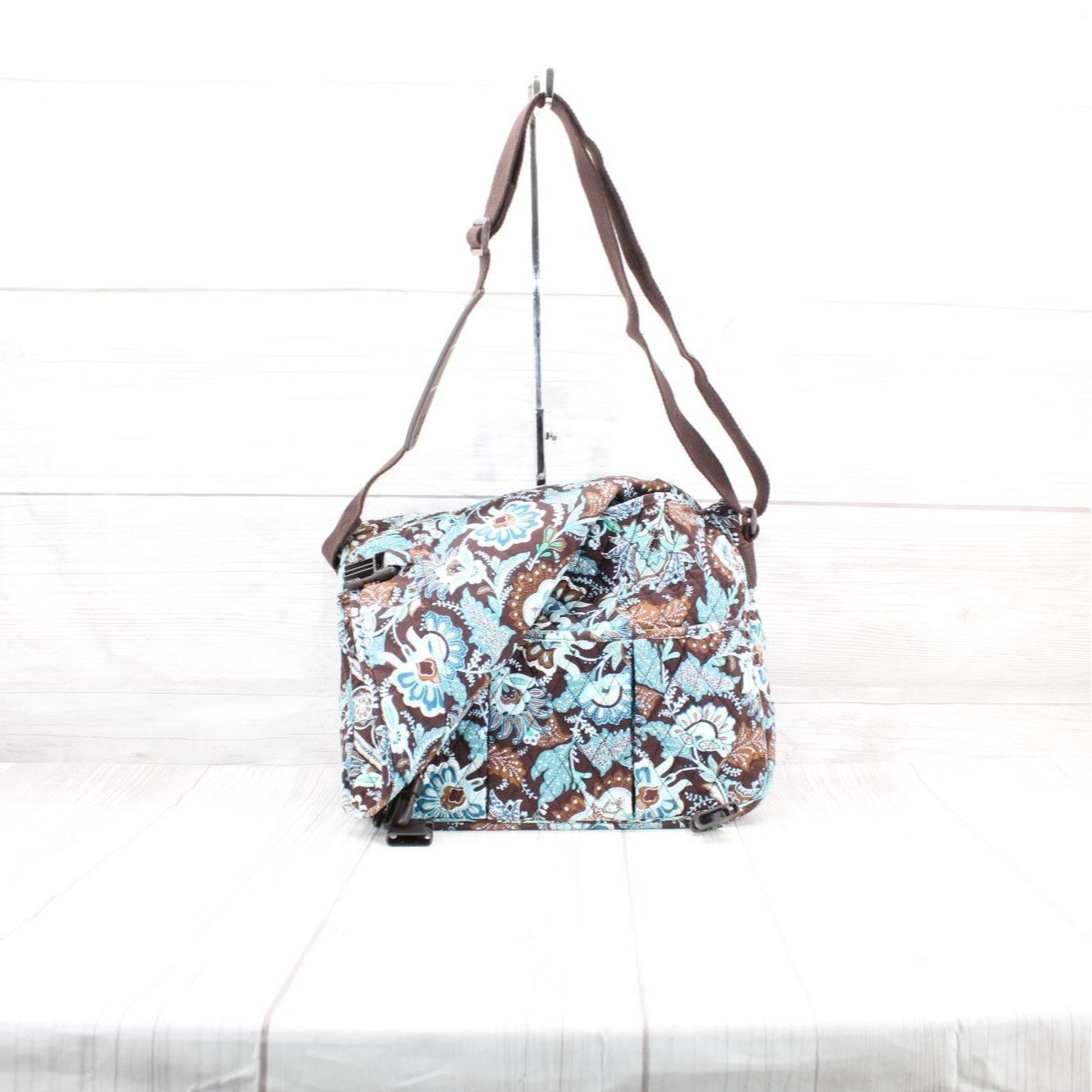 Other Vera Bradley Paisley Print Quilted Flap Messenger Bag Size ONE SIZE - 3 Thumbnail