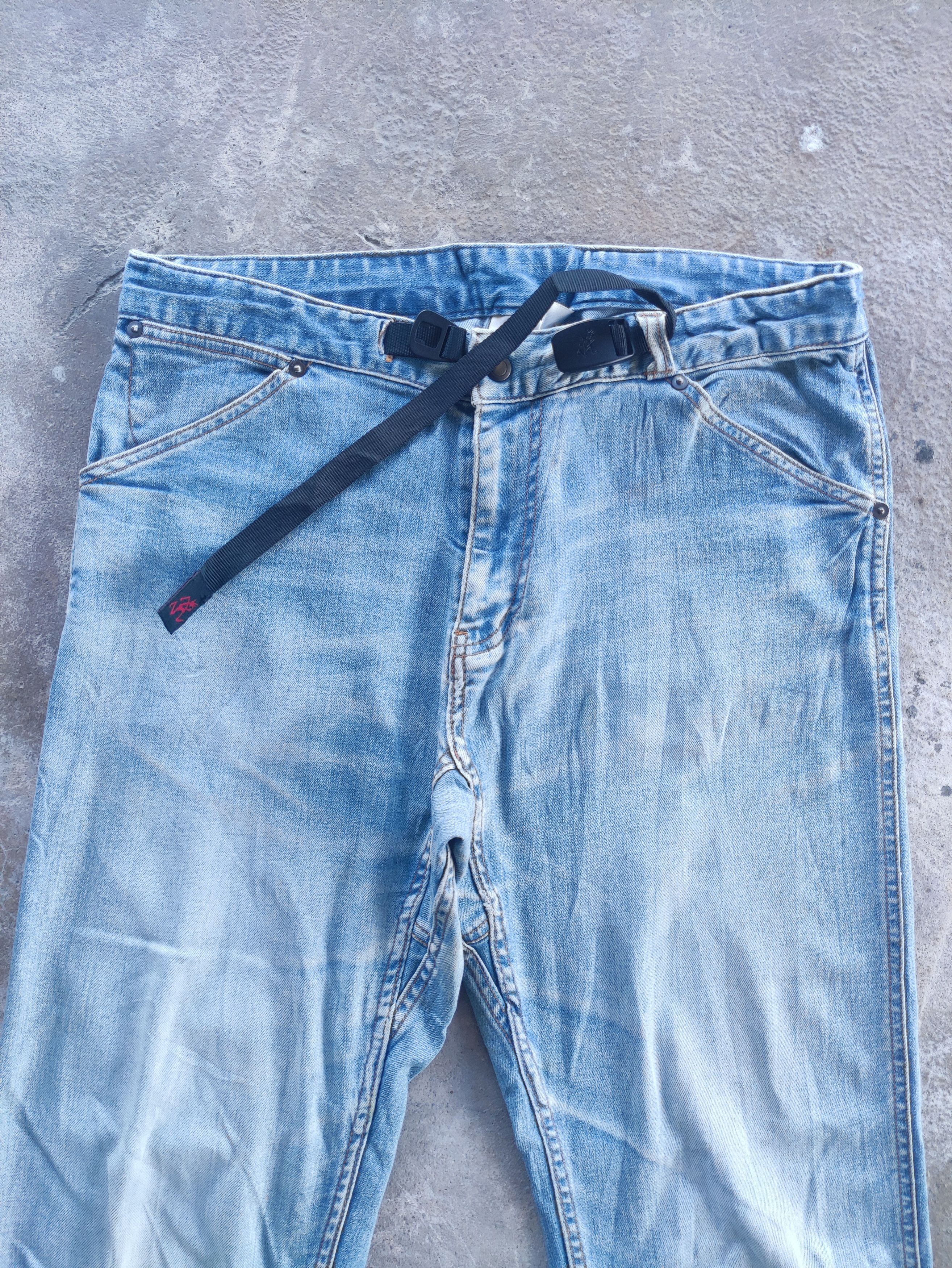 Gramicci Vintage Gramicci Brand Ripped Faded Denim Pants Size US 34 / EU 50 - 3 Thumbnail