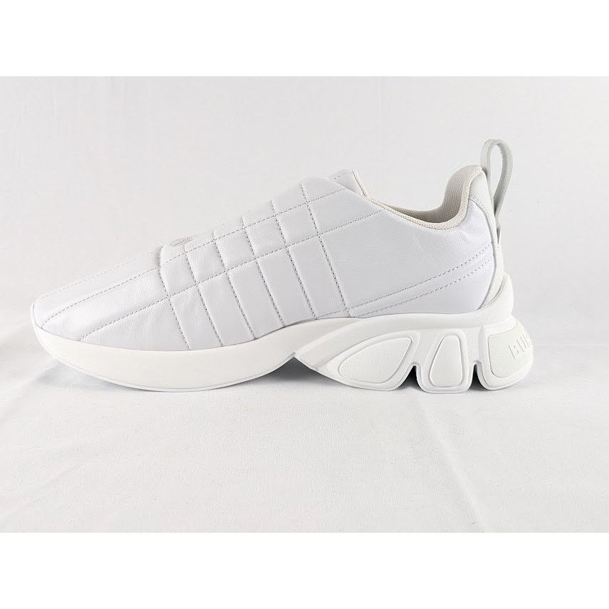 Burberry o1rshd1 Low Top Sneaker on Rubber Sole in Optic White Size US 11 / EU 44 - 4 Thumbnail