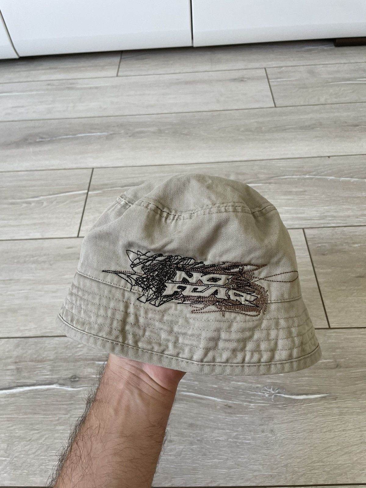 No Fear × Vintage Vintage No Fear Big Logo Panama hat Size ONE SIZE - 1 Thumbnail