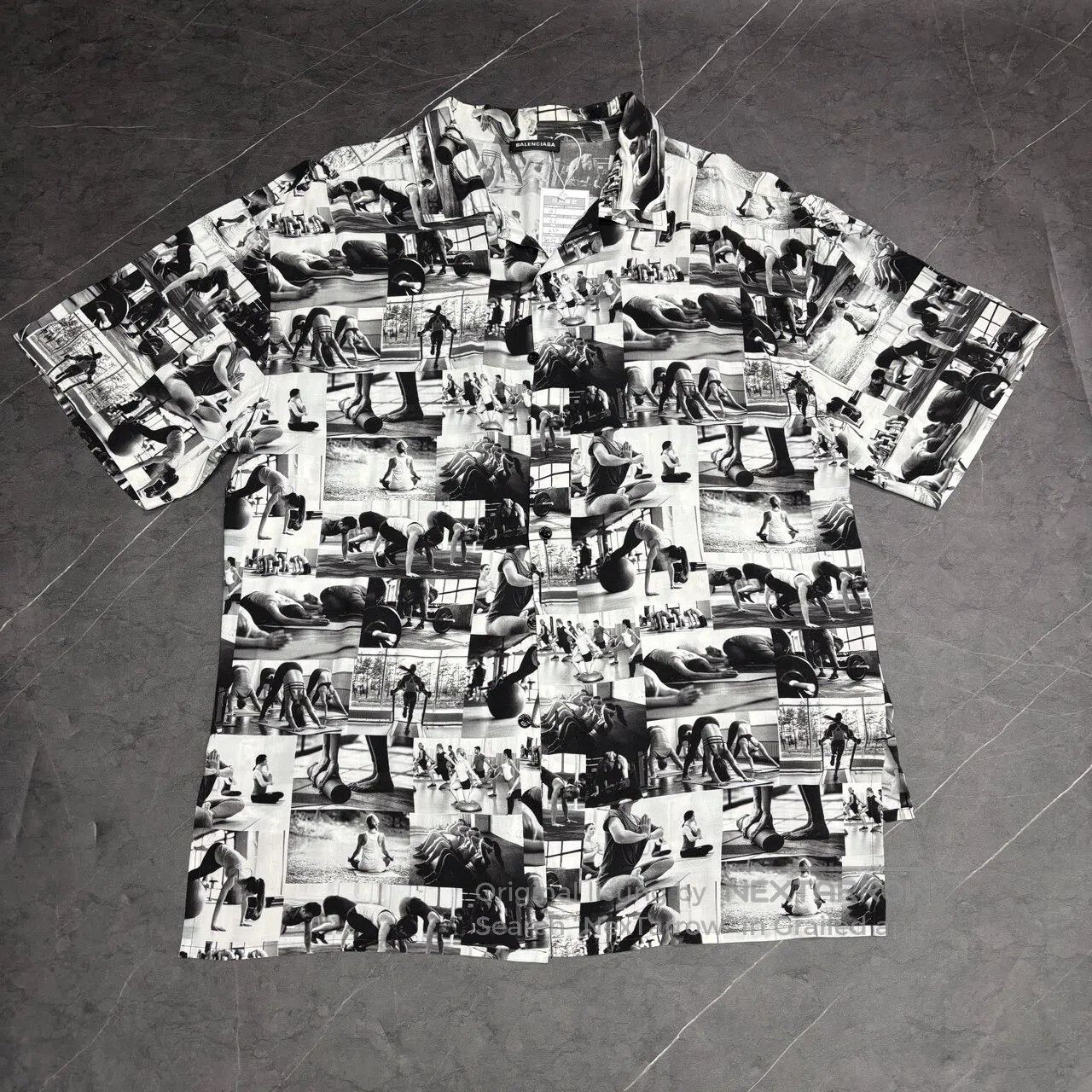 Balenciaga Balenciaga size 37 Yoga short-sleeve shirt| Size US S / EU 44-46 / 1 - 1 Thumbnail