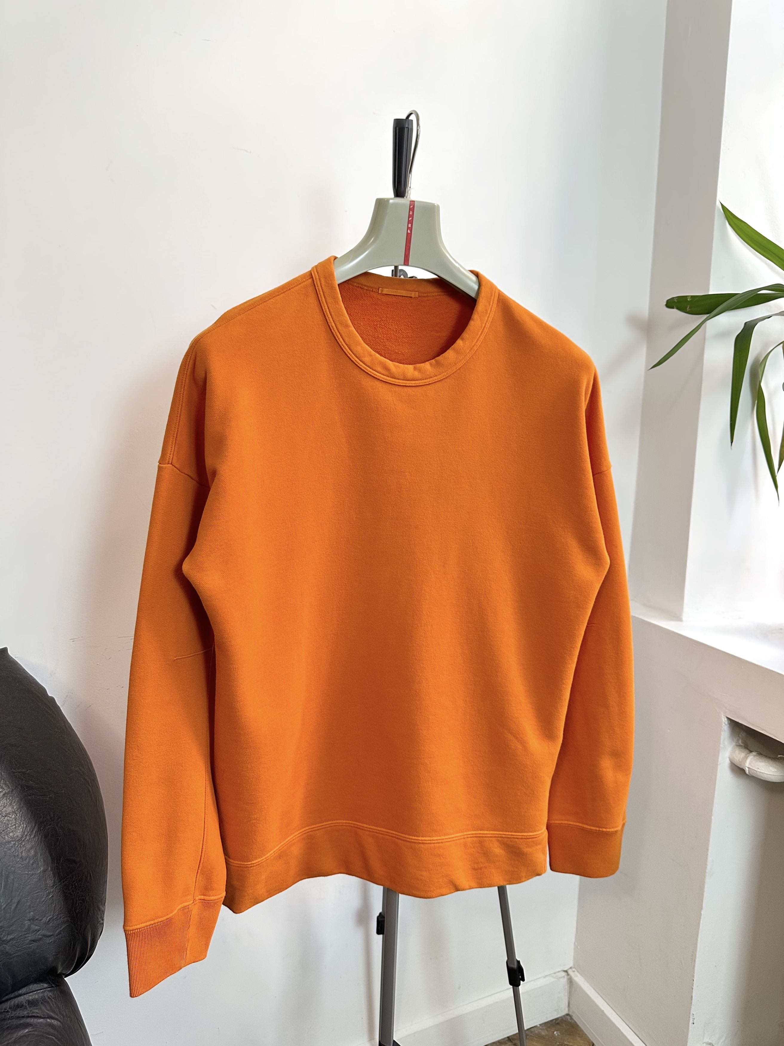 Ten C Ten C Orange Sweatshirt Men's Medium Made In Italy Size US M / EU 48-50 / 2 - 3 Thumbnail