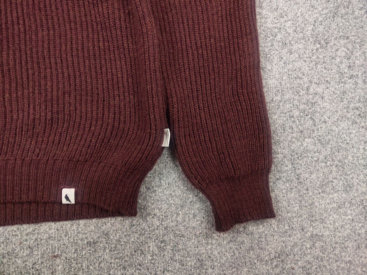 Peregrine Peregrine England Ford Knit Wool Half Zip Sweater Vintage Size US L / EU 52-54 / 3 - 5 Thumbnail