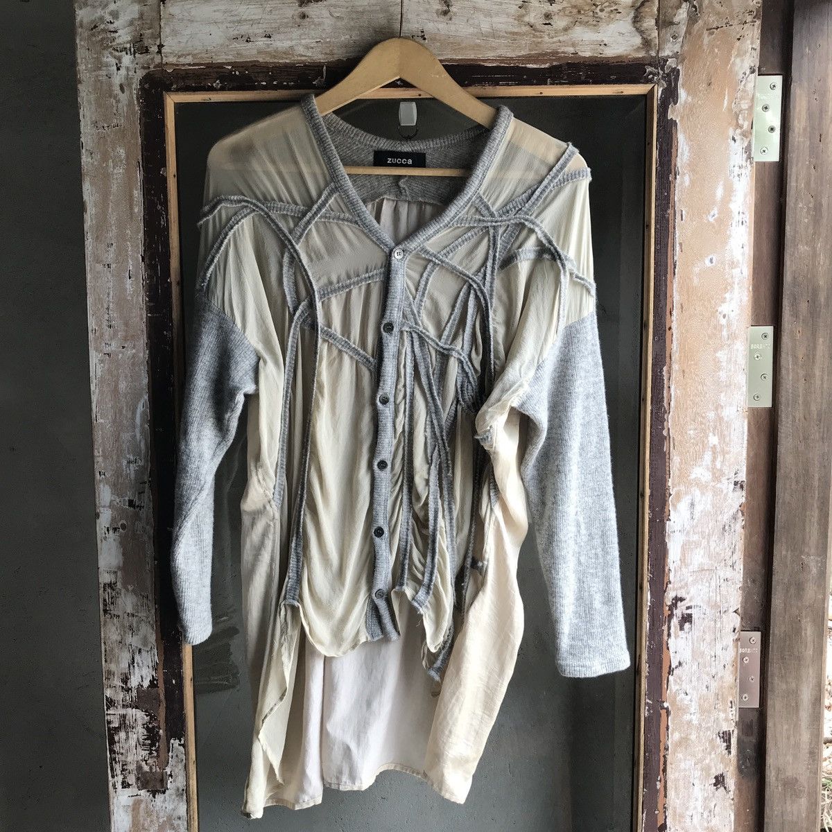 Issey Miyake × Zucca zucca cardigan Size M / US 6-8 / IT 42-44 - 1 Thumbnail