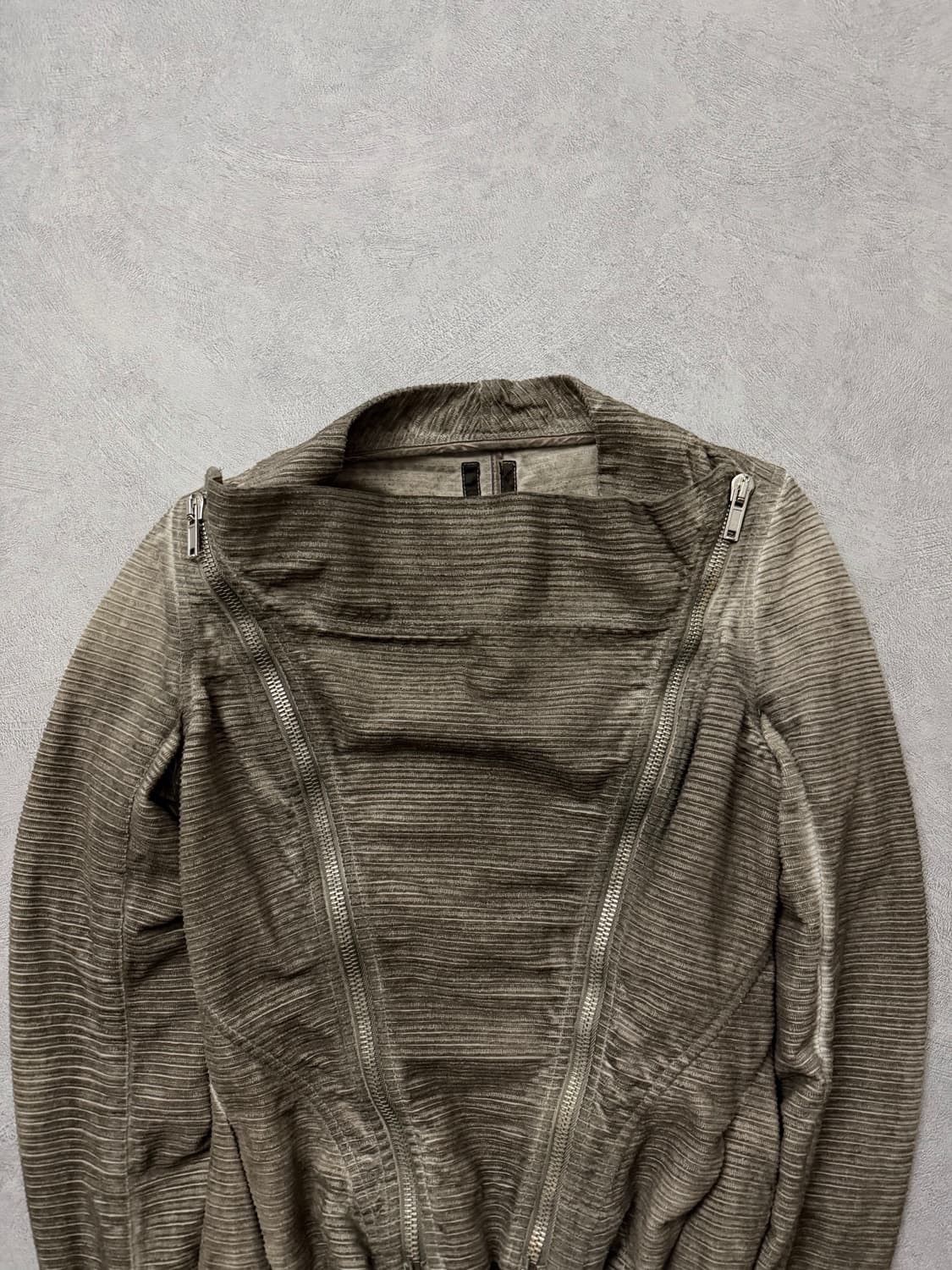 Rick Owens Drkshdw Rick Owens DRKSHDW Biker Jacket Size S / US 4 / IT 40 - 3 Thumbnail
