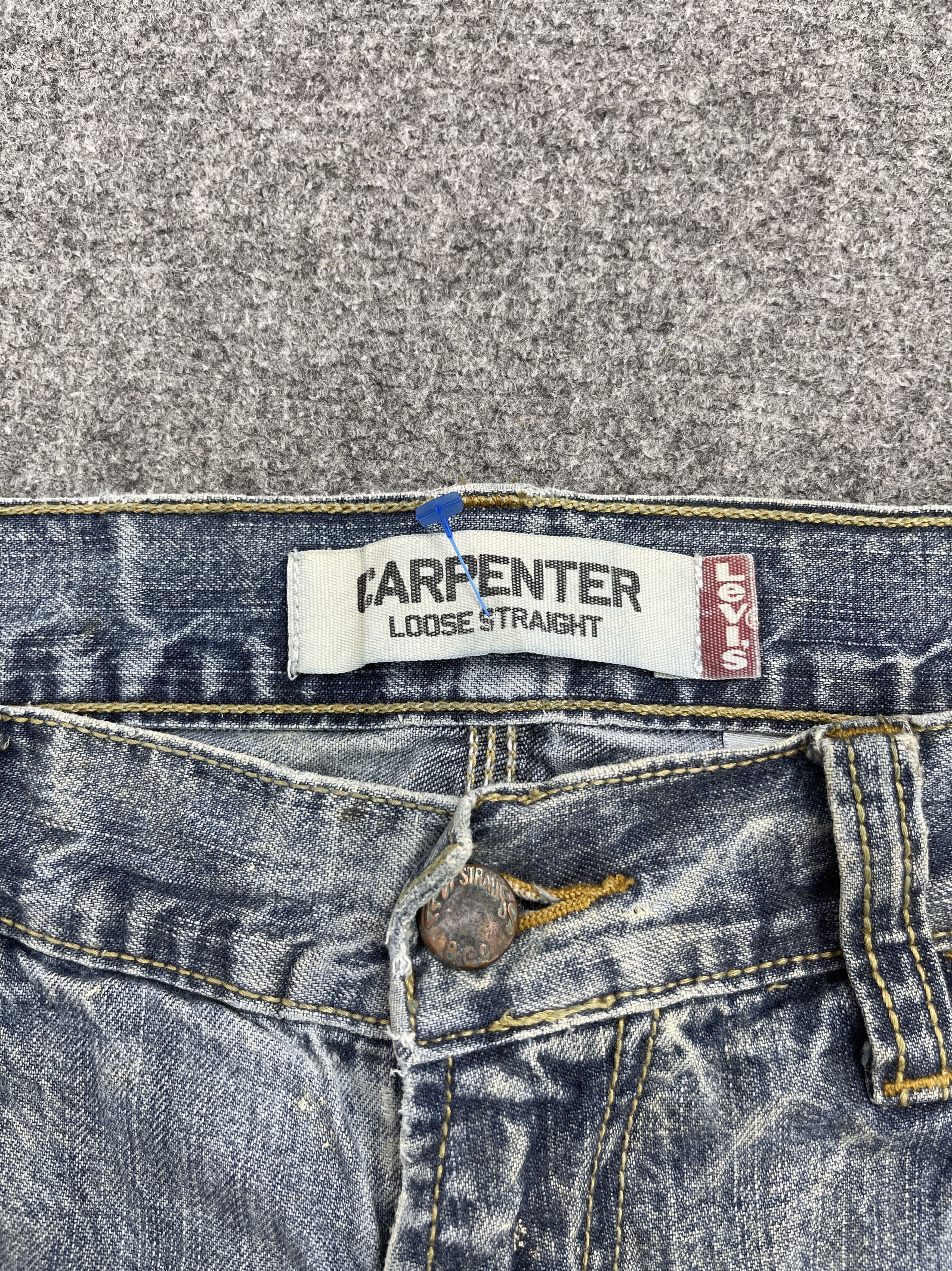 Levi's Vintage Levis Carpenter Loose Straight Jeans DP2570 Size US 32 / EU 48 - 6 Thumbnail