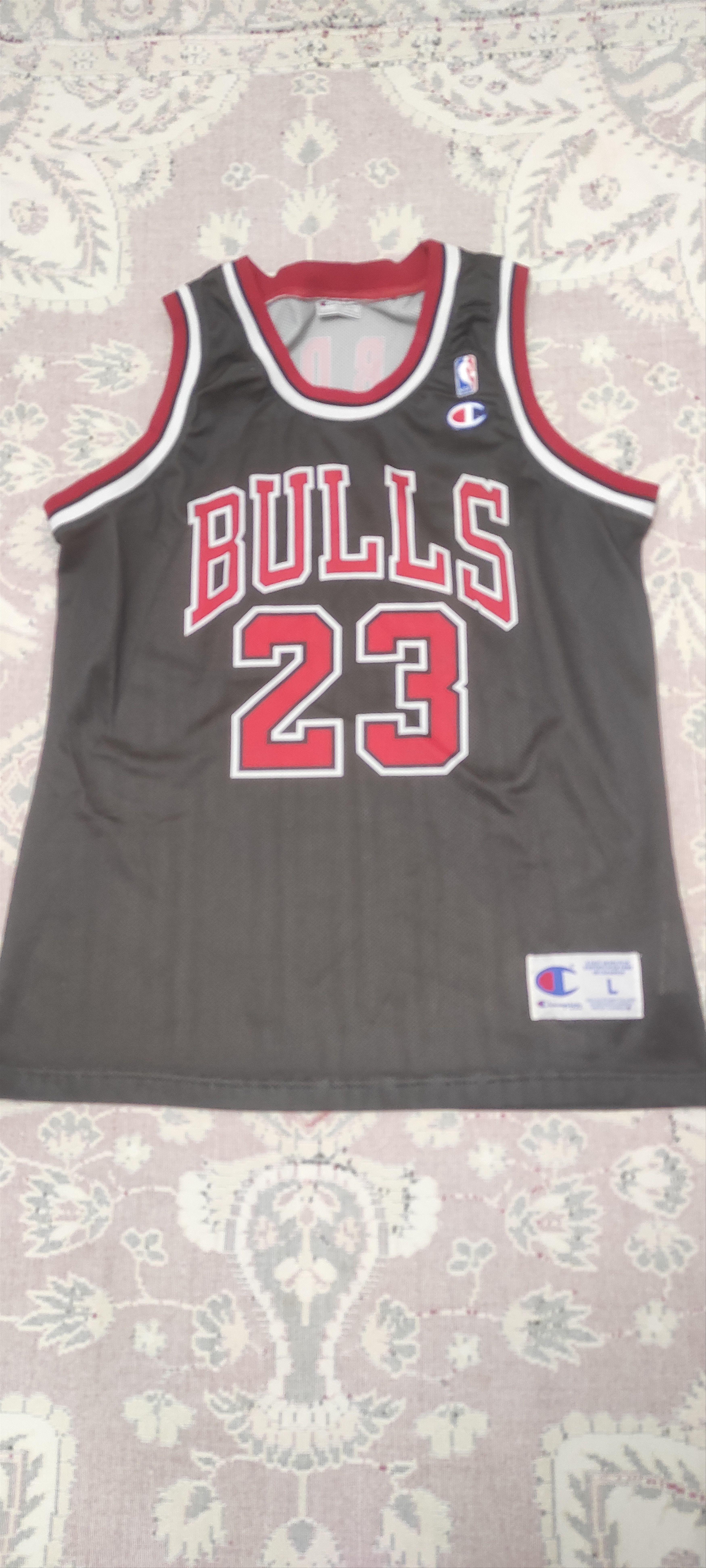 Champion Michael Jordan Chicago Bulls Champion Jersey NBA Basketball Size US L / EU 52-54 / 3 - 1 Thumbnail
