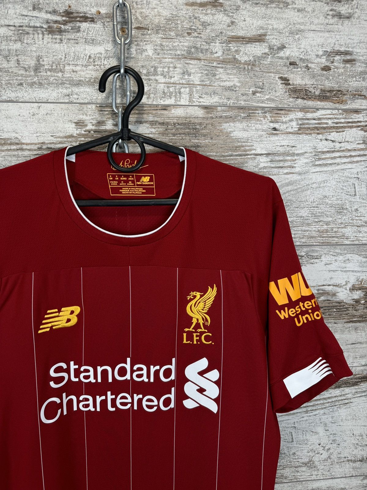 New Balance Mens Vintage New Balance Liverpool FC Sadio Mane T-shirt tee Size US S / EU 44-46 / 1 - 8 Thumbnail