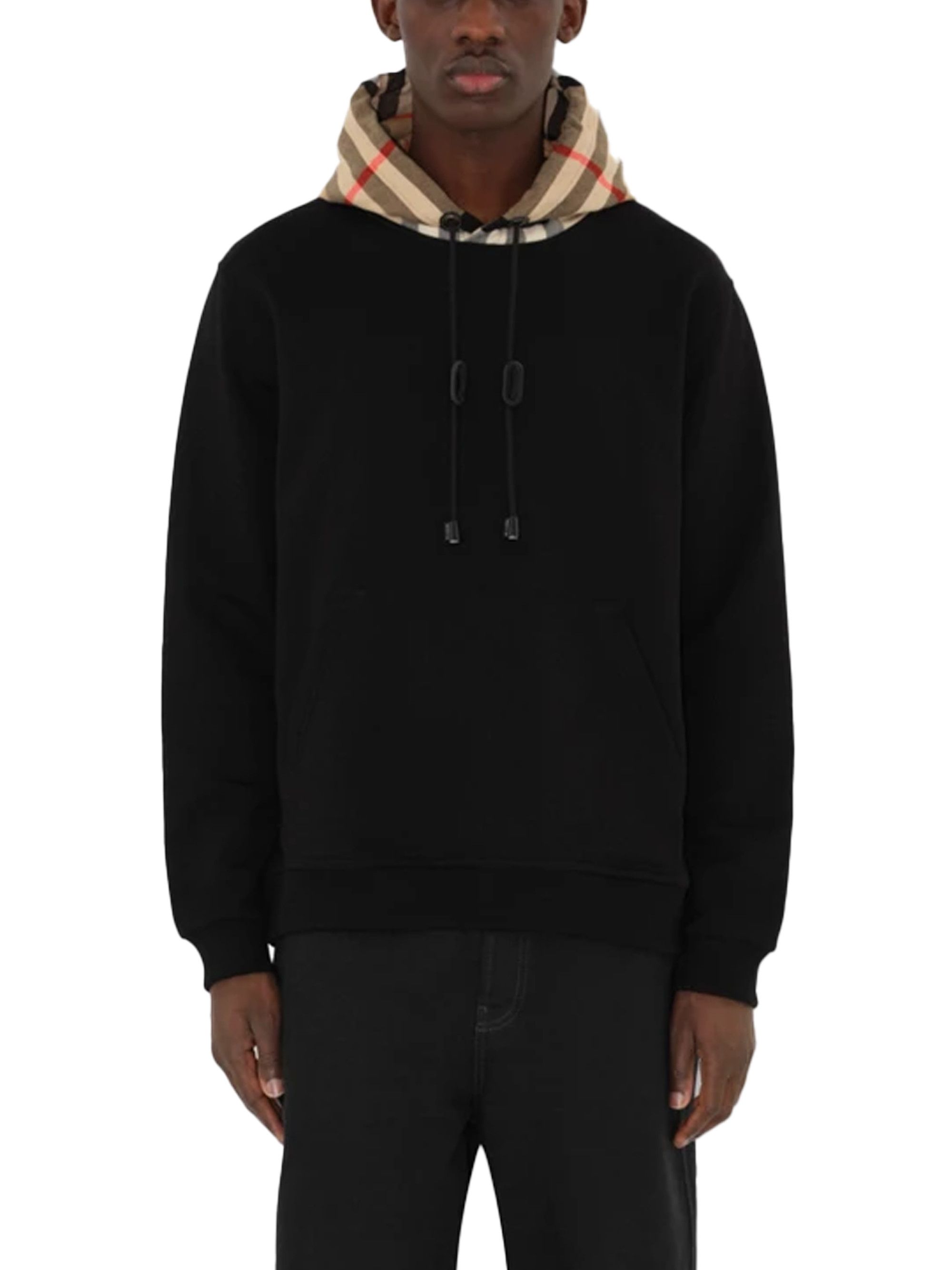 Burberry Burberry Samuel Check Hoodie Size US L / EU 52-54 / 3 - 1 Thumbnail