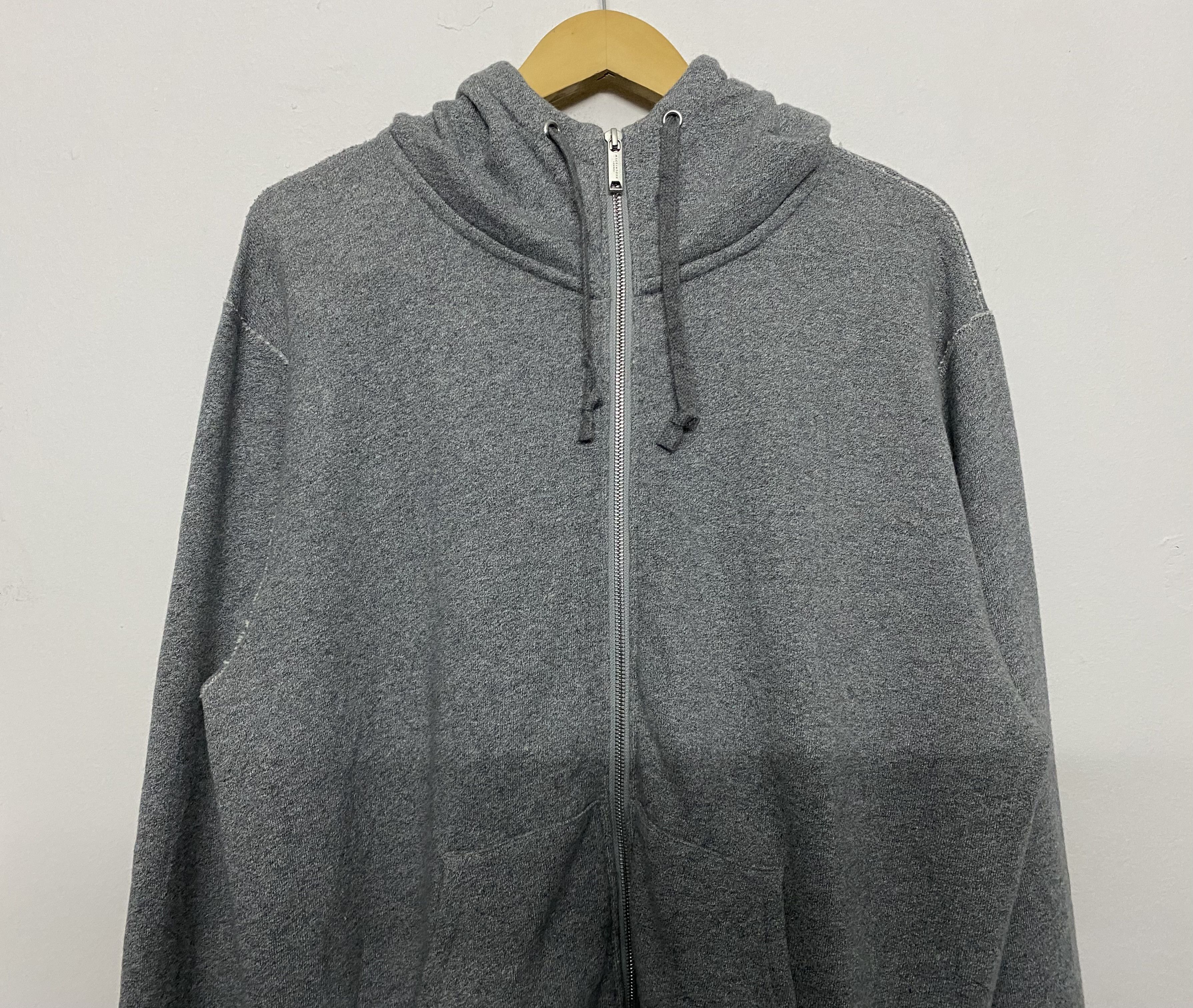 Mackintosh Mackintosh London 13.4oz Full Zip Hoodie Grey Made in Japan Size US L / EU 52-54 / 3 - 4 Thumbnail