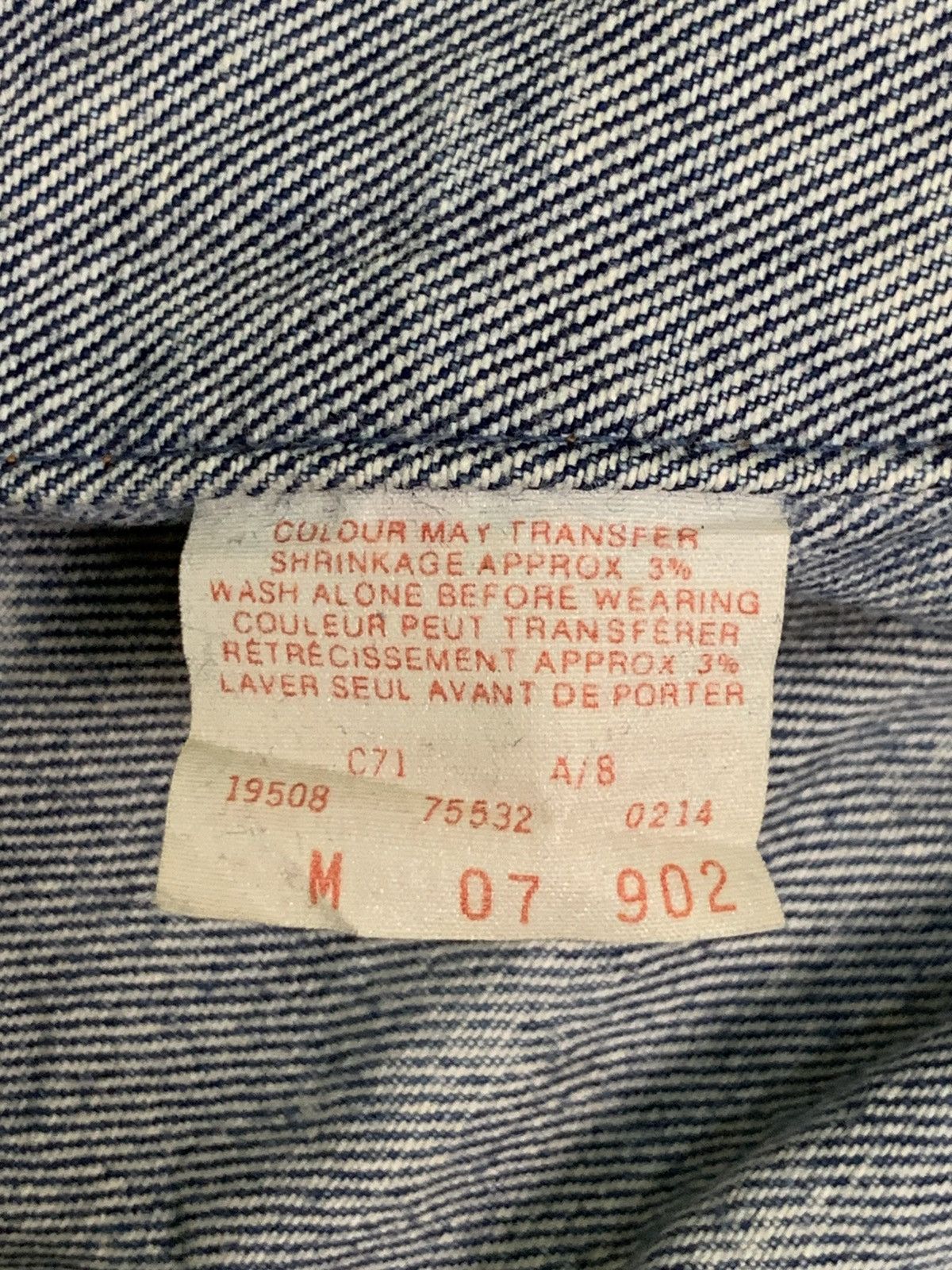 Levi's Vintage Clothing Rare Design Vintage Levi’s Trucker Jackets Size US M / EU 48-50 / 2 - 5 Thumbnail