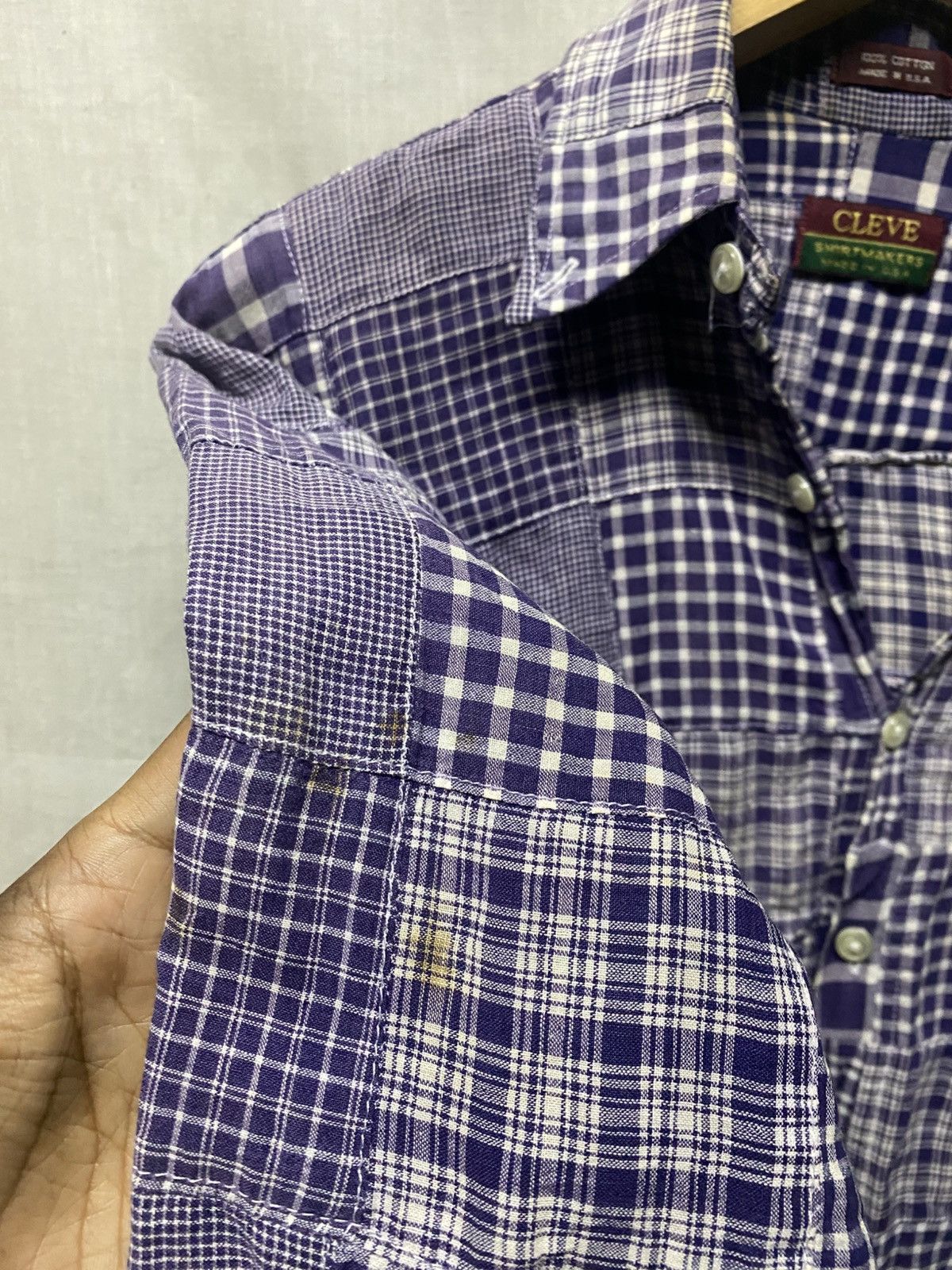 Other Vintage Cleve Shirtmakers Patchwork Shirt Size US S / EU 44-46 / 1 - 6 Thumbnail