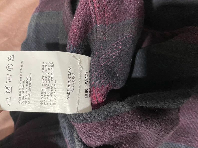 Our Legacy our legacy size 48 Nordic brand thick cotton shirt 2502-Ne Size US M / EU 48-50 / 2 - 5 Thumbnail