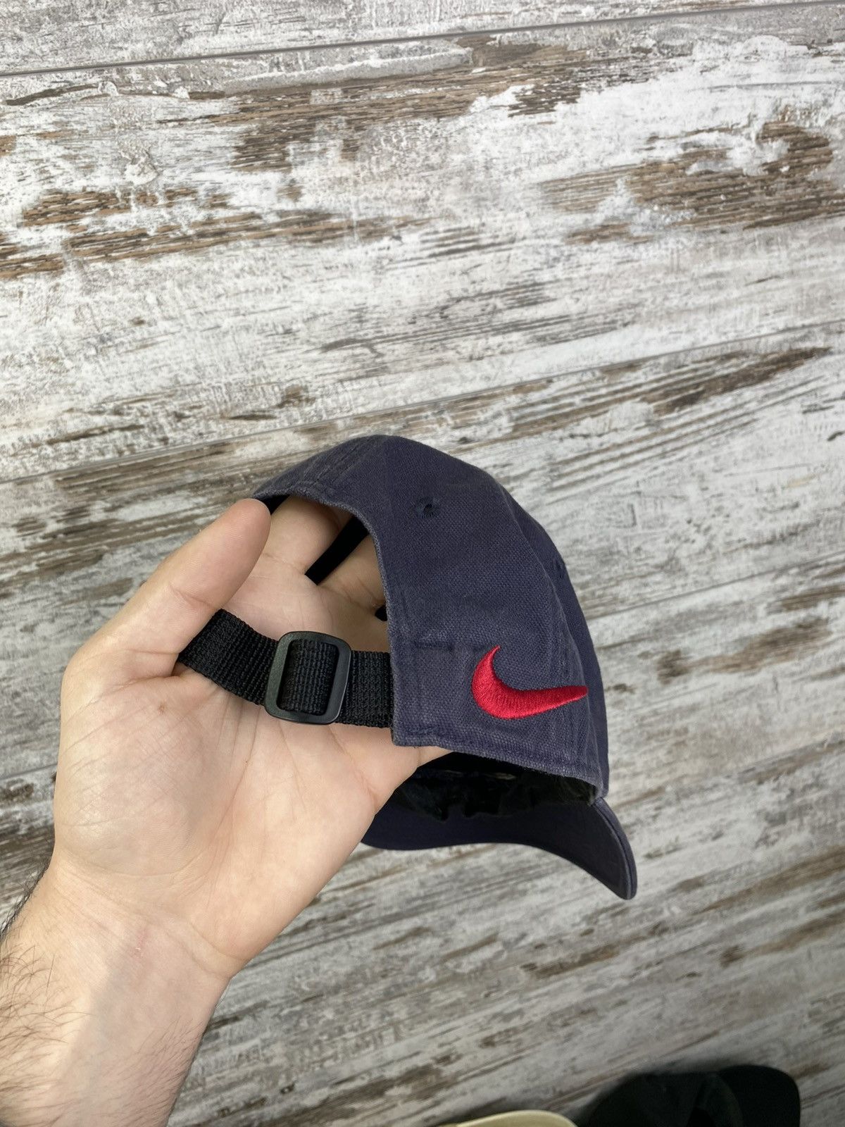 Nike × Vintage Mens Vintage Nike big logo hats cap hat y2k rare swoosh acg Size ONE SIZE - 4 Thumbnail