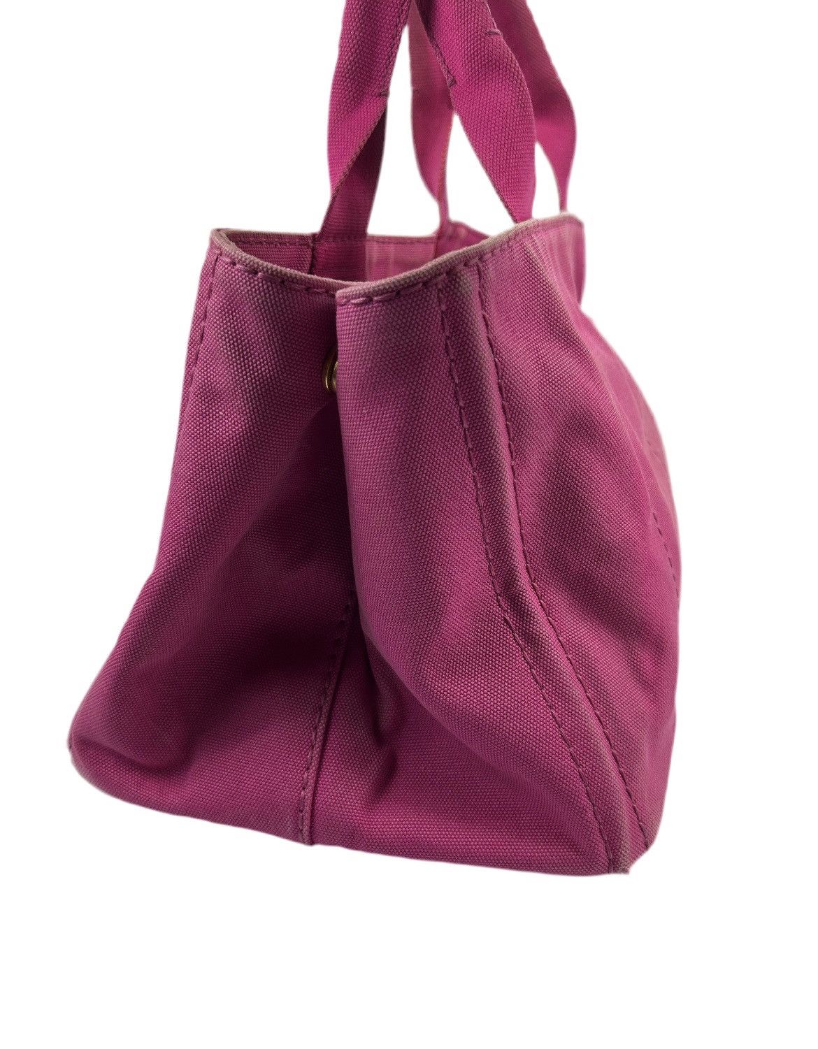 Prada Prada Canapa Canvas Tote Bag Size ONE SIZE - 3 Thumbnail