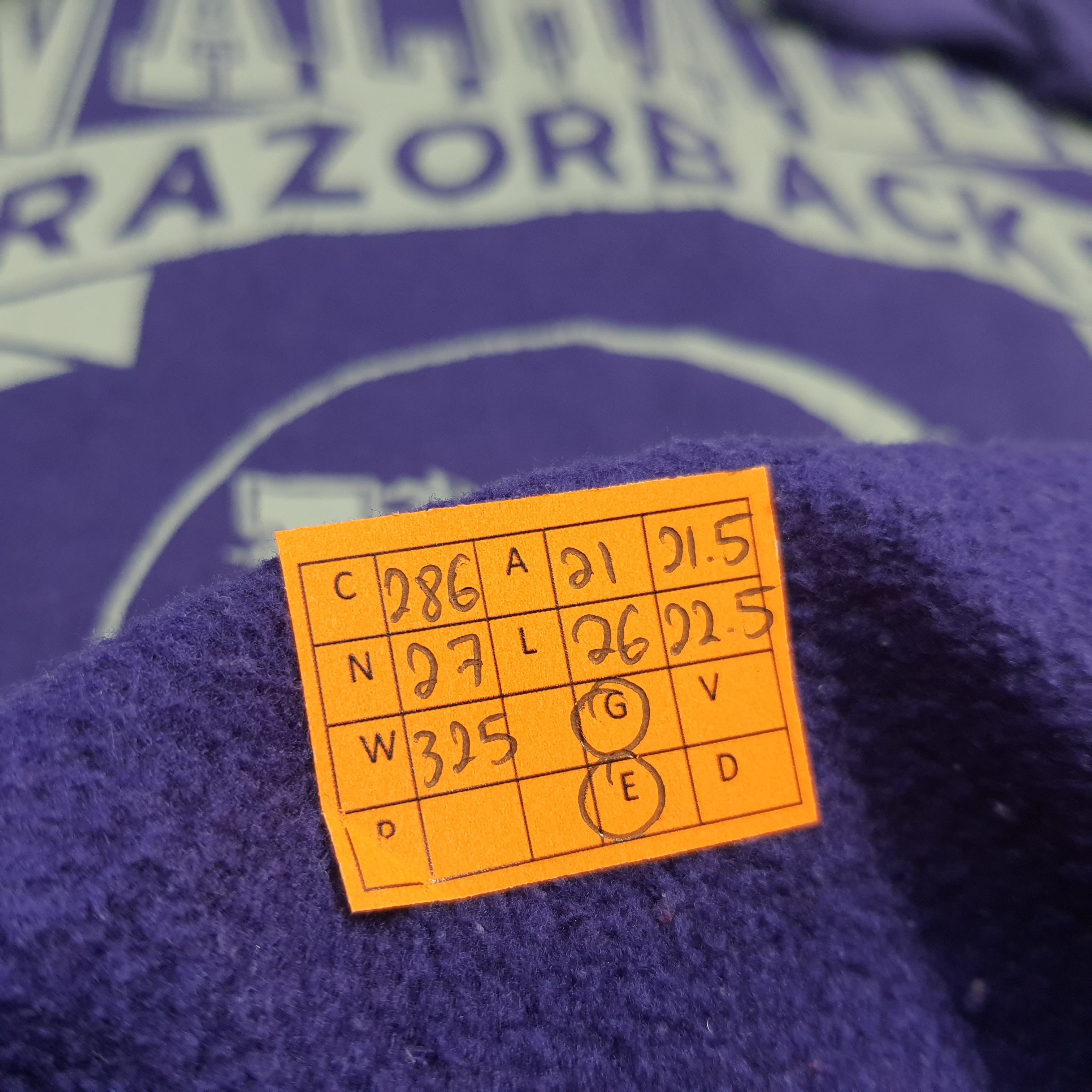 Jerzees Vintage 90s Walhalla Razorbacks Retro Sweatshirt C286N27 Size US M / EU 48-50 / 2 - 7 Thumbnail