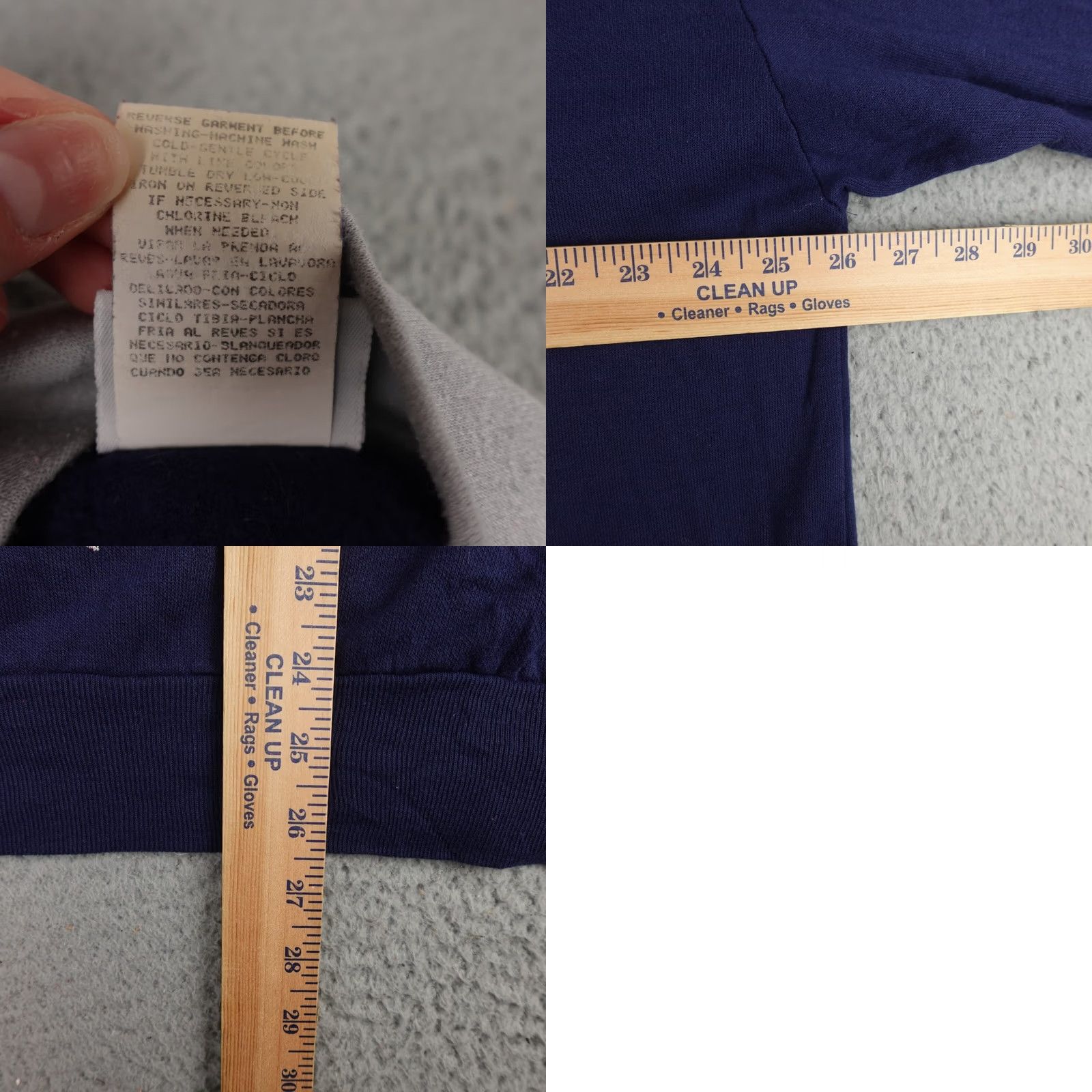 Basic Editions VINTAGE Basic Editions Sweater Womens 1X Blue Cat Animals Grandma Turtleneck Size XL / US 12-14 / IT 48-50 - 9 Thumbnail