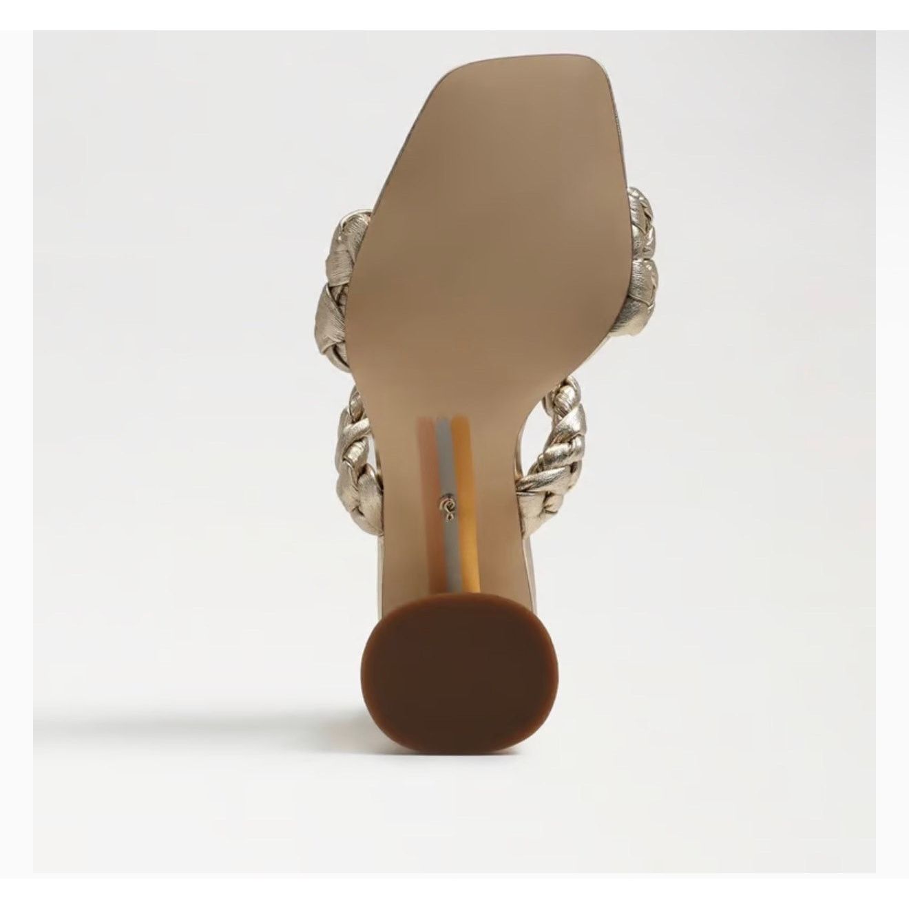 Sam Edelman Sam Edelman Kendra gold leaf Leather Sandals heels gold Size US 6.5 / IT 36.5 - 5 Thumbnail
