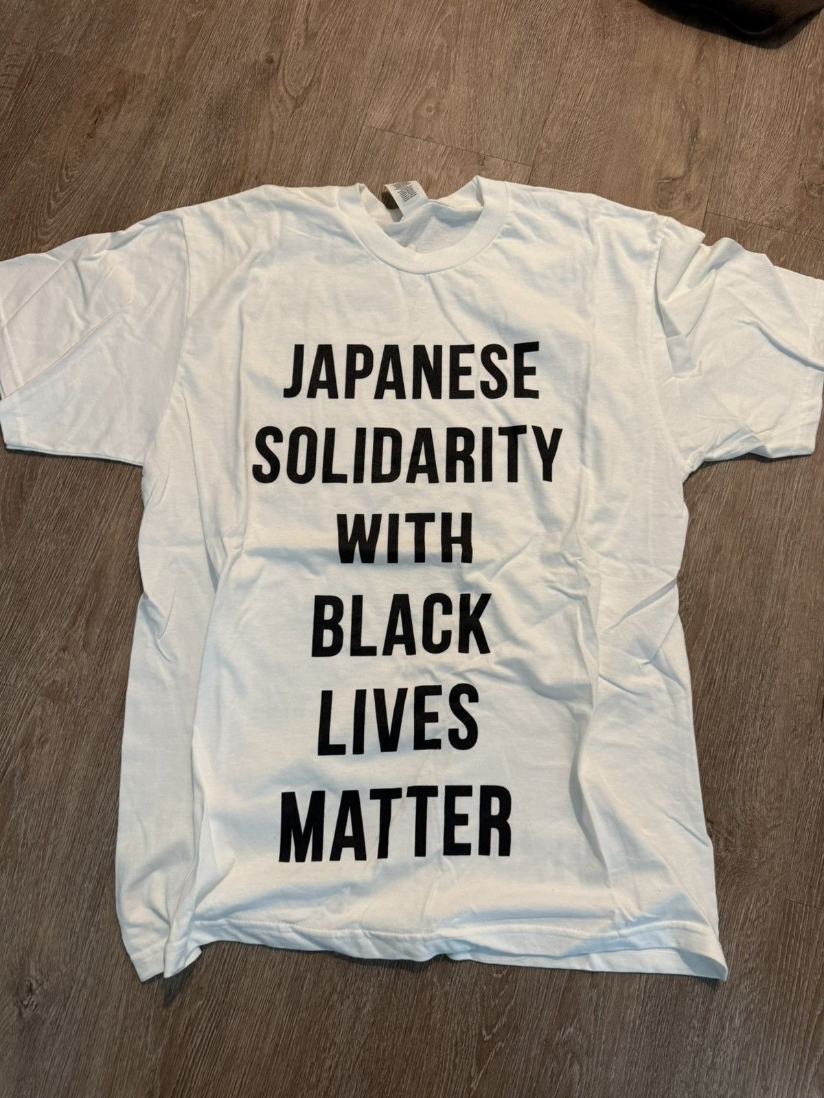 Japanese brands Black Lives Matter tee