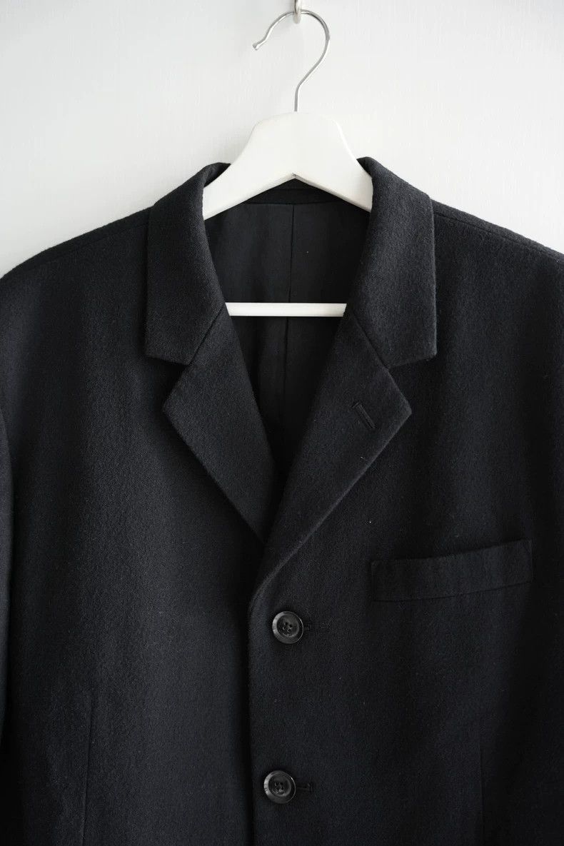 Y's for Men Y's For Men size 2 05aw four-button thick wool blazer Size 36R - 3 Thumbnail