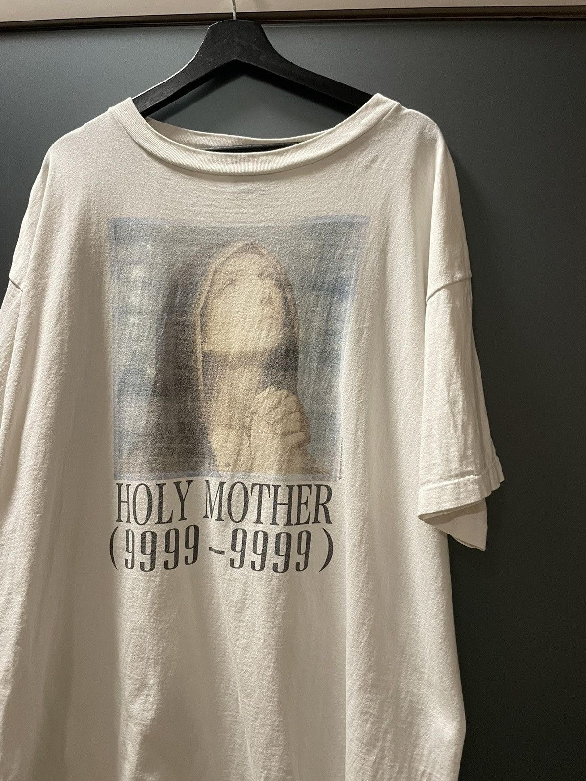 image of Readymade x Saint Michael “Holy Mother” T- Shirt in White, Men's (Size 2XL)