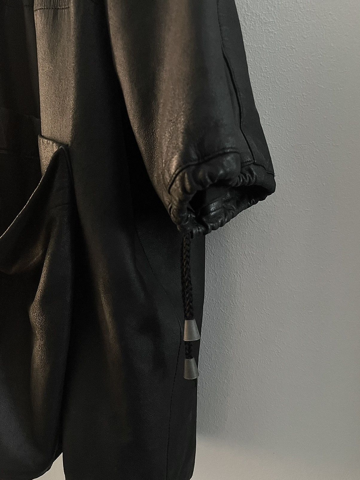 Other S’egnaro Full Leather Hooded Raincoat Size US XL / EU 56 / 4 - 6 Thumbnail