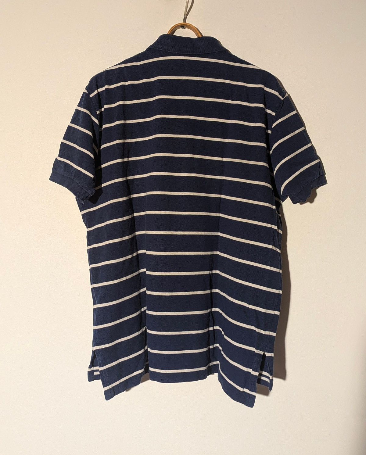 Polo Ralph Lauren 👕 Polo Ralph Lauren Polo Shirt – Navy/White (Size XL) Size US XL / EU 56 / 4 - 2 Thumbnail
