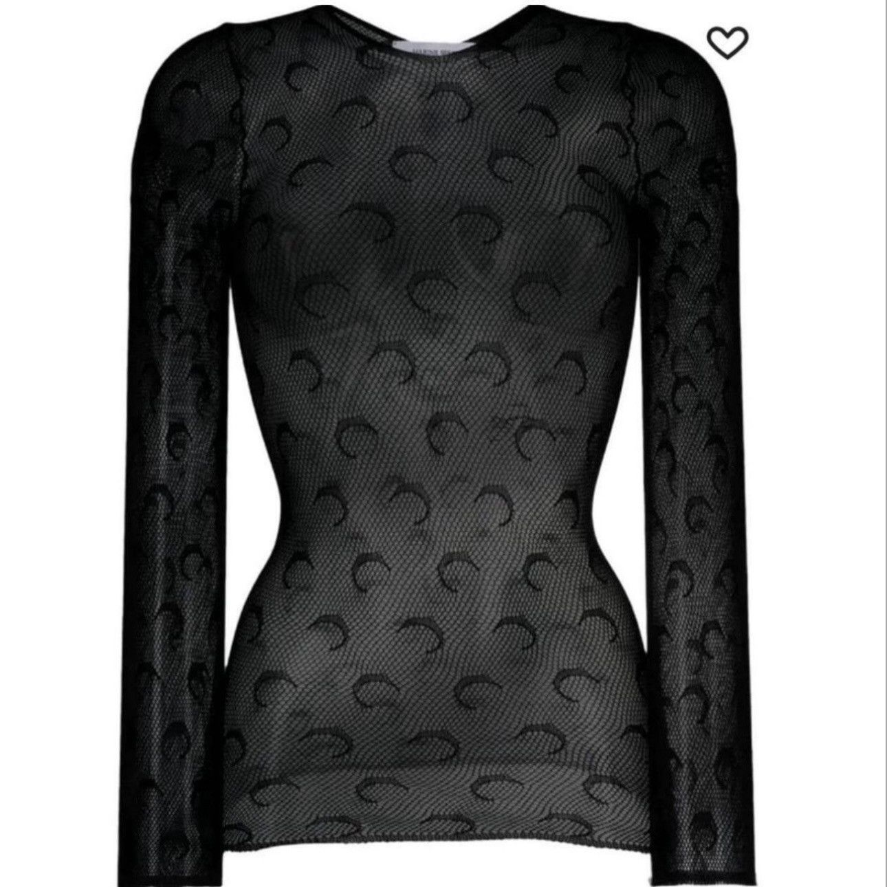 Marine Serre Marine Serre Sheer Top Size ONE SIZE - 3 Thumbnail