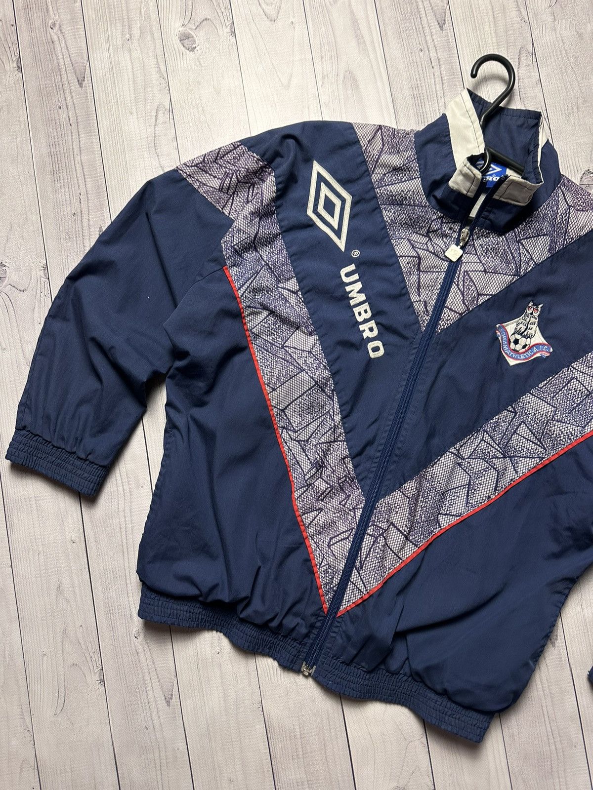 Umbro × Vintage Vintage Umbro pro training Oldhamathletic AFC soccer jacket Size US XS / EU 42 / 0 - 2 Thumbnail