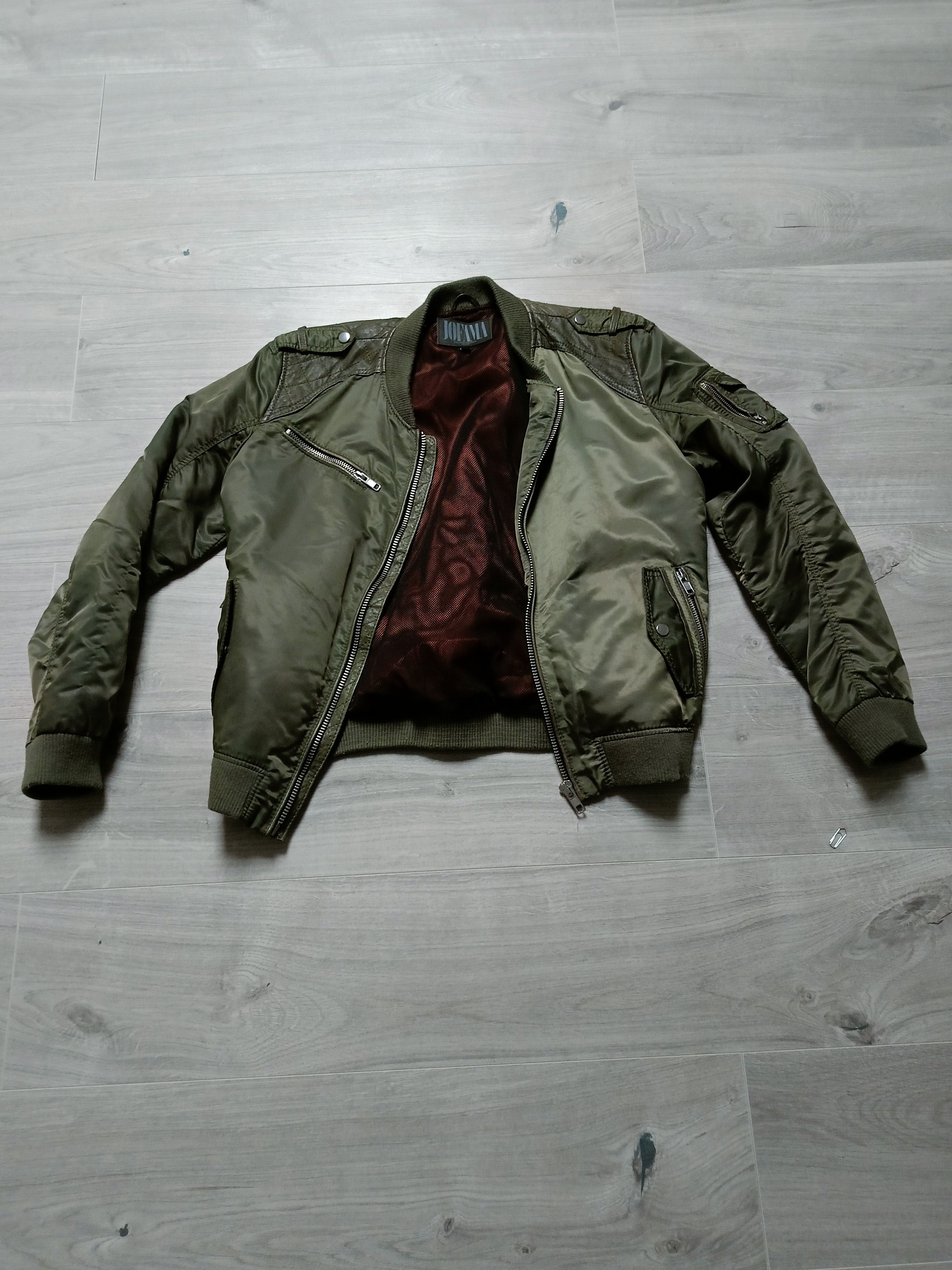 JOFAMA Green fleece jacket Size US L / EU 52-54 / 3 - 2 Thumbnail
