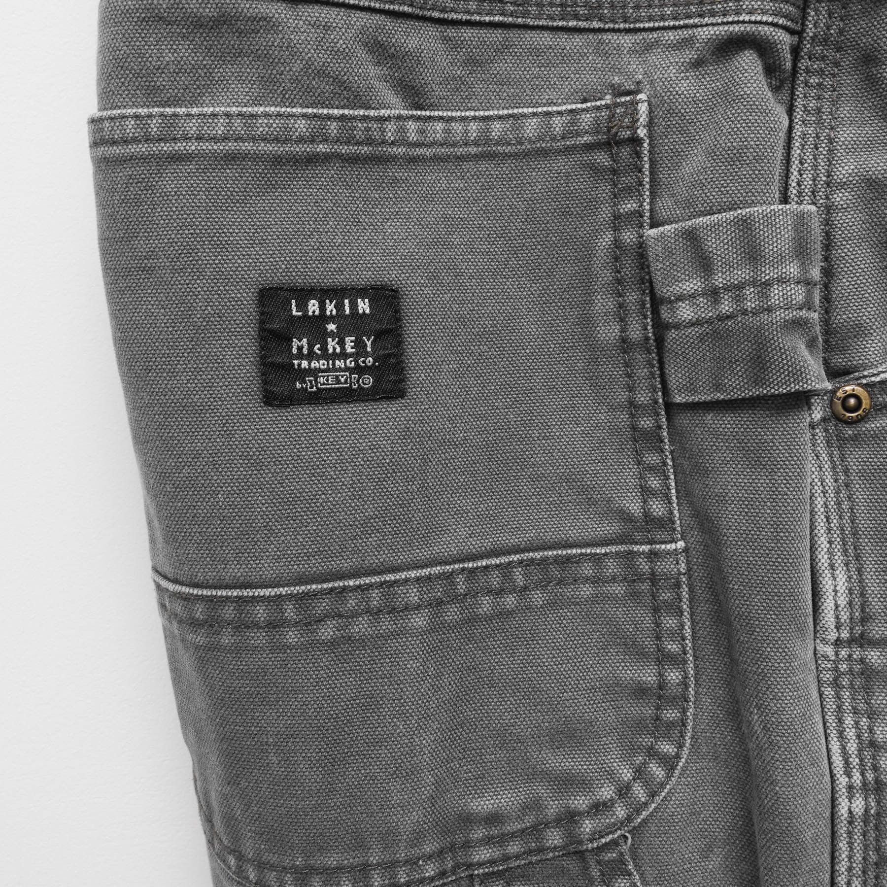 Vintage Vintage Y2K Lakin McKey Cotton Canvas Distressed Work Pant Size US 32 / EU 48 - 6 Thumbnail