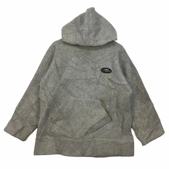 Vintage Krift MAYER Fleece Hoodie Sweatshirt Big Logo Spell Out Size US L / EU 52-54 / 3 - 1 Thumbnail