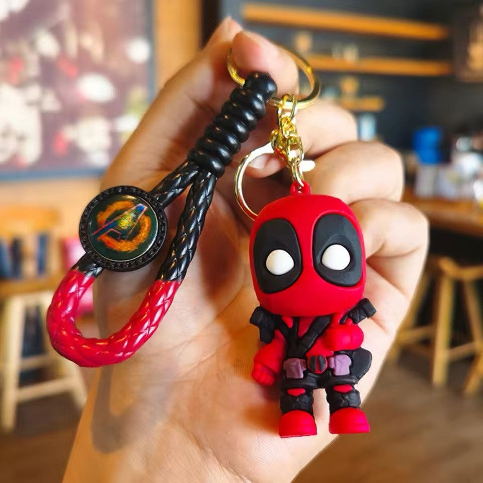 Japanese Brand × Jewelry Movie Figures Dead-pool Keychain Size ONE SIZE - 1 Thumbnail