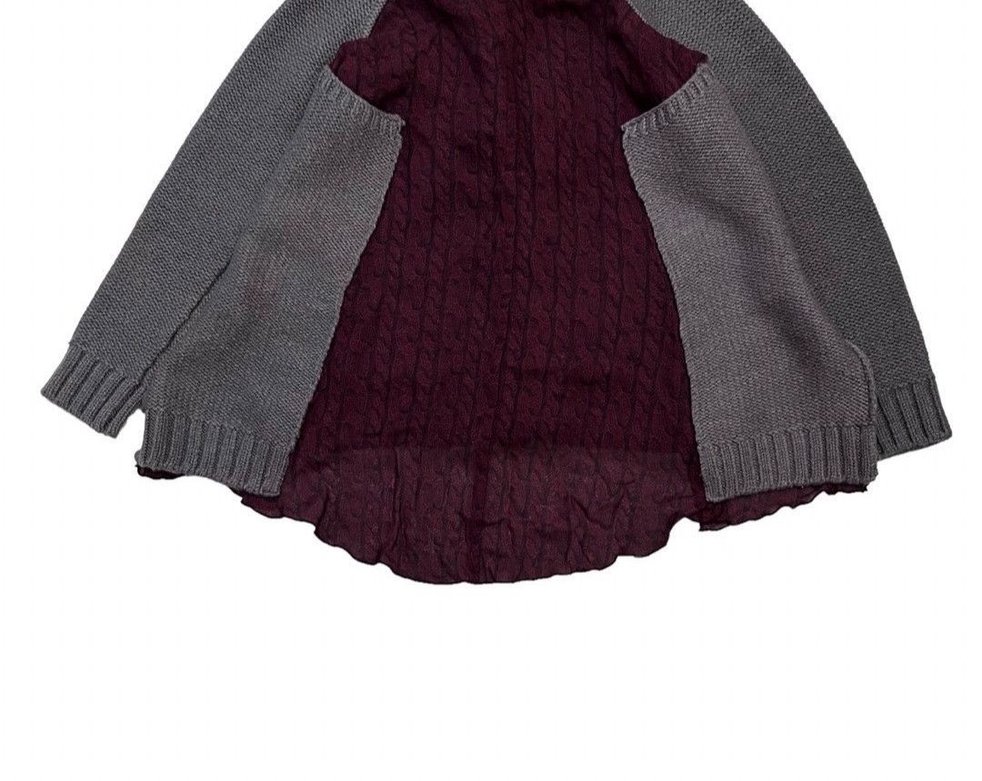 Undercover undercover Heterogeneous Material Tied Knit Cardigan Size US S / EU 44-46 / 1 - 7 Thumbnail