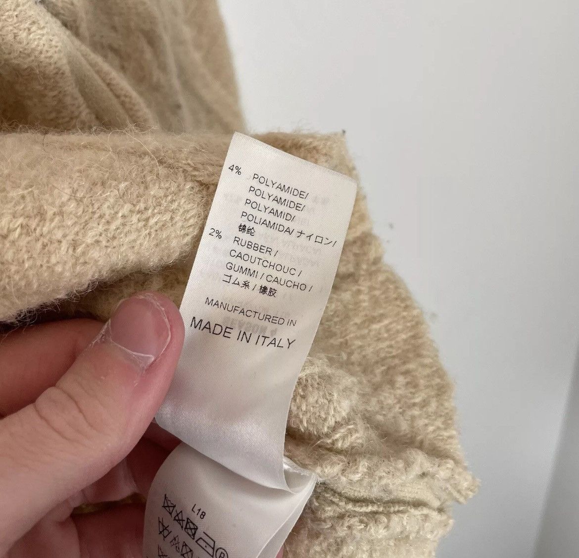 Yeezy Yeezy Season 4 Alpaca Wool Knit Sweater Kanye West Italy Size M / US 6-8 / IT 42-44 - 5 Thumbnail