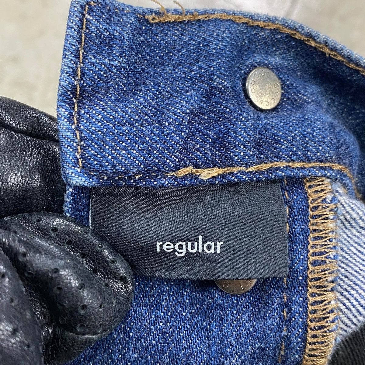 Gucci Regular Fit Denim Jeans Size US 33 - 12 Thumbnail