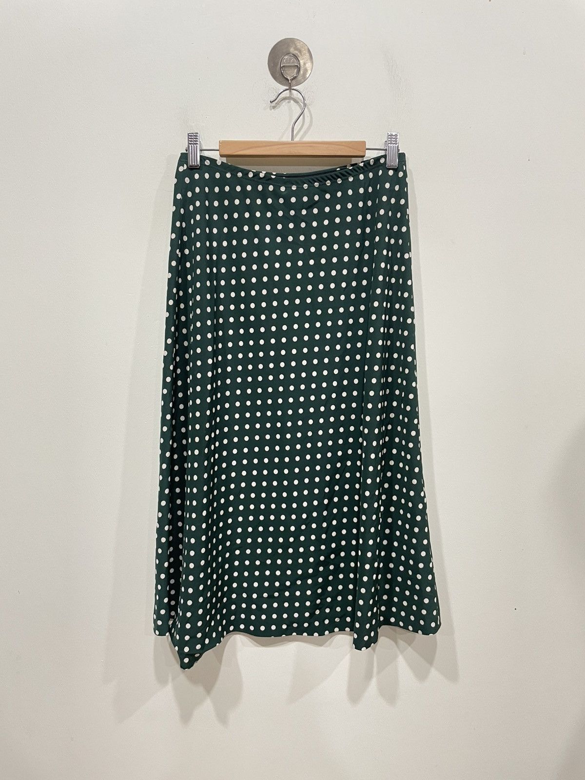 agnes b. Agnes B. Polkadot Maxi Skirt Size 26" / US 2 / IT 38 - 2 Thumbnail