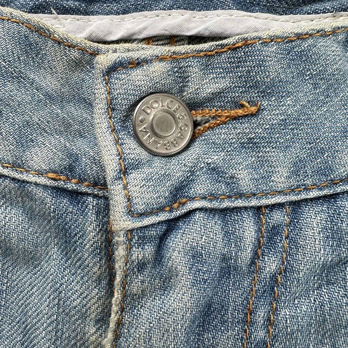 Dolce & Gabbana Vintage Dolce & Gabbana Rare Faded Sex Embroidery Jean Pant Size US 34 / EU 50 - 10 Thumbnail