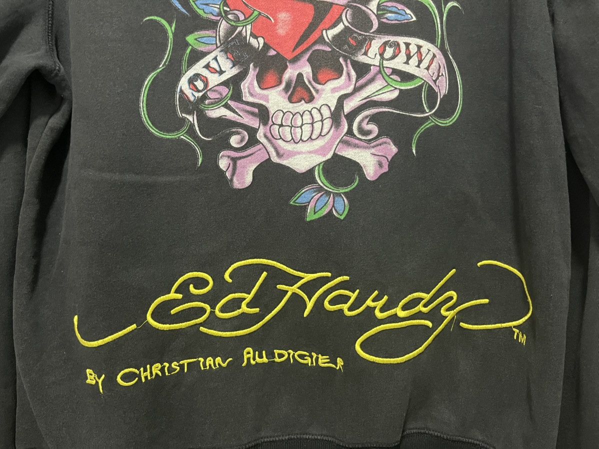 Ed Hardy Ed Hardy Full Zip Hoodie Unisex Size US L / EU 52-54 / 3 - 7 Thumbnail