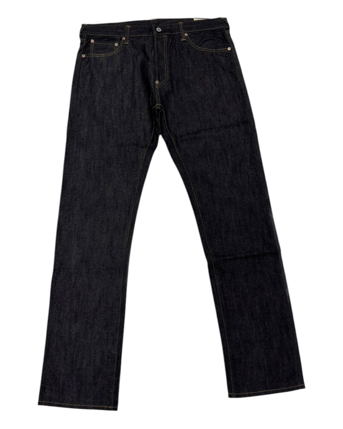 Japanese Brand Vintage Evisu Selvedge Japanese Brand Regular Fit Denim Jean Size US 36 / EU 52 - 4 Thumbnail