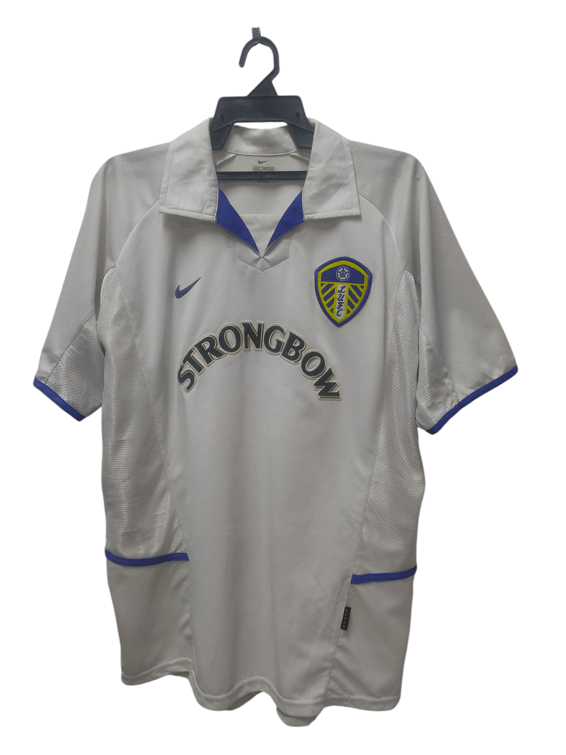 Vintage Leeds United Home Football Shirt 2002/03 Nike Size US L / EU 52-54 / 3 - 1 Thumbnail