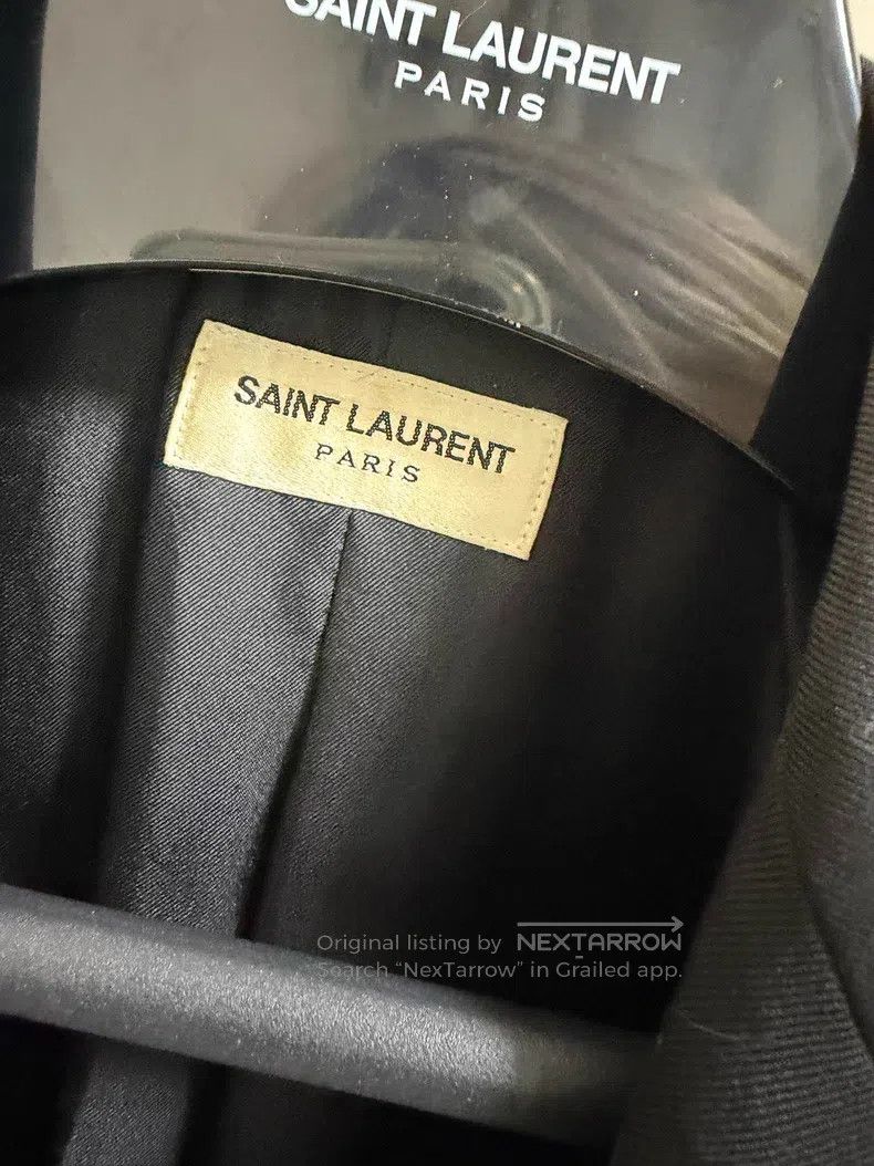 Saint Laurent Paris Saint Laurent Paris Poppy Flower Suit Size US XS / EU 42 / 0 - 2 Thumbnail