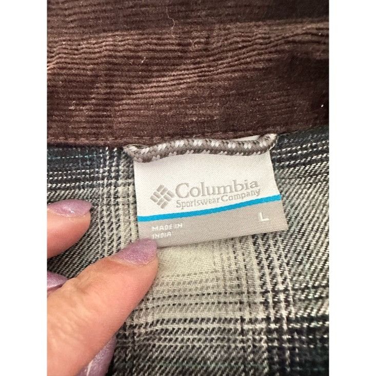 Columbia Columbia Outdoor Olive Utility Chore Jacket with Plaid Linin Size US L / EU 52-54 / 3 - 7 Thumbnail