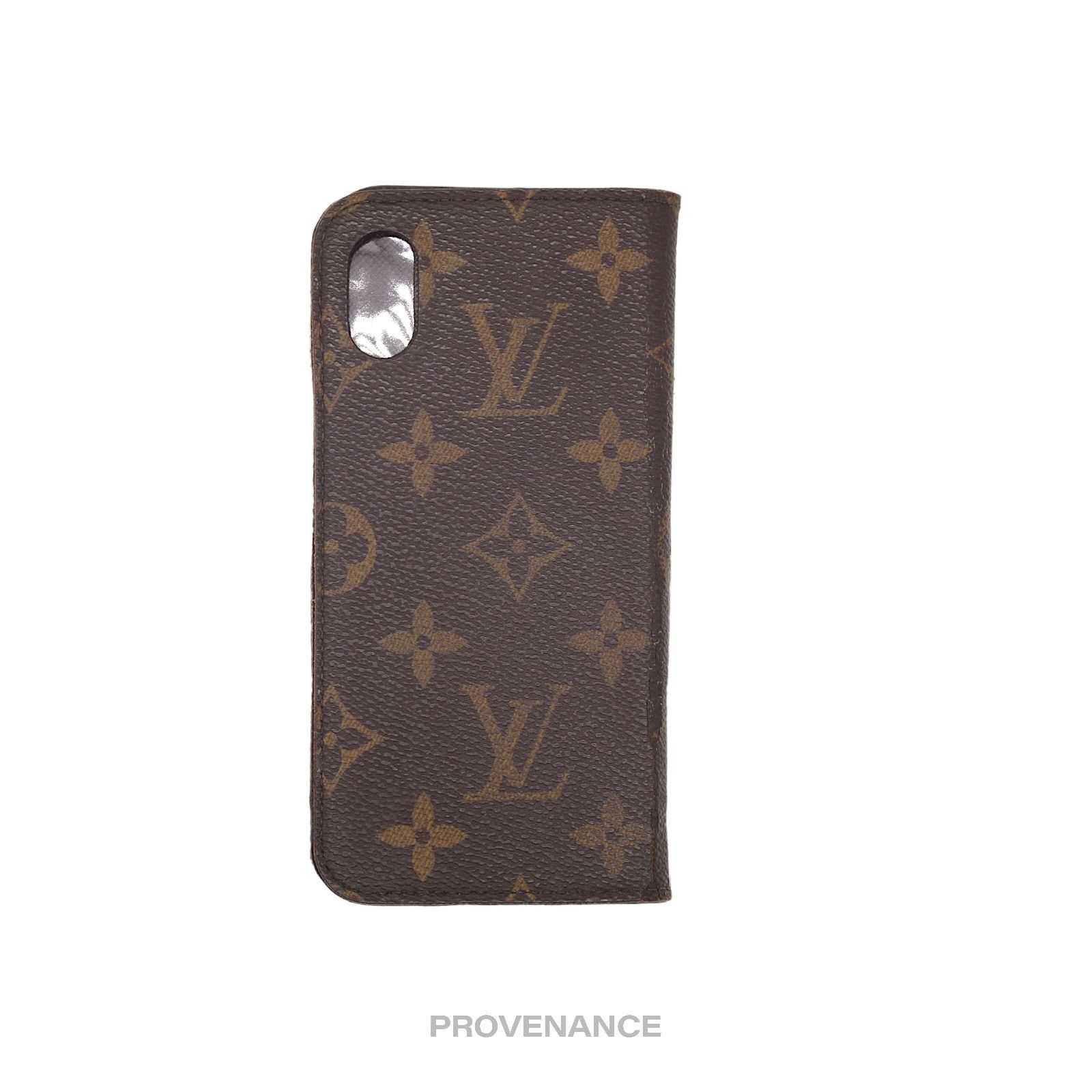 Louis Vuitton 🔴 Louis Vuitton iPhone X Case - Folio Monogram Brown Size ONE SIZE - 2 Thumbnail